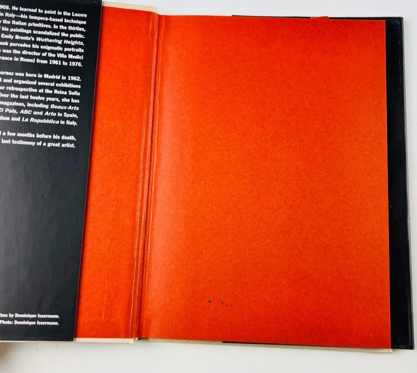 Balthus In His Own Words 2001 Assouline Hardcover Book Modern Art Painting Bio