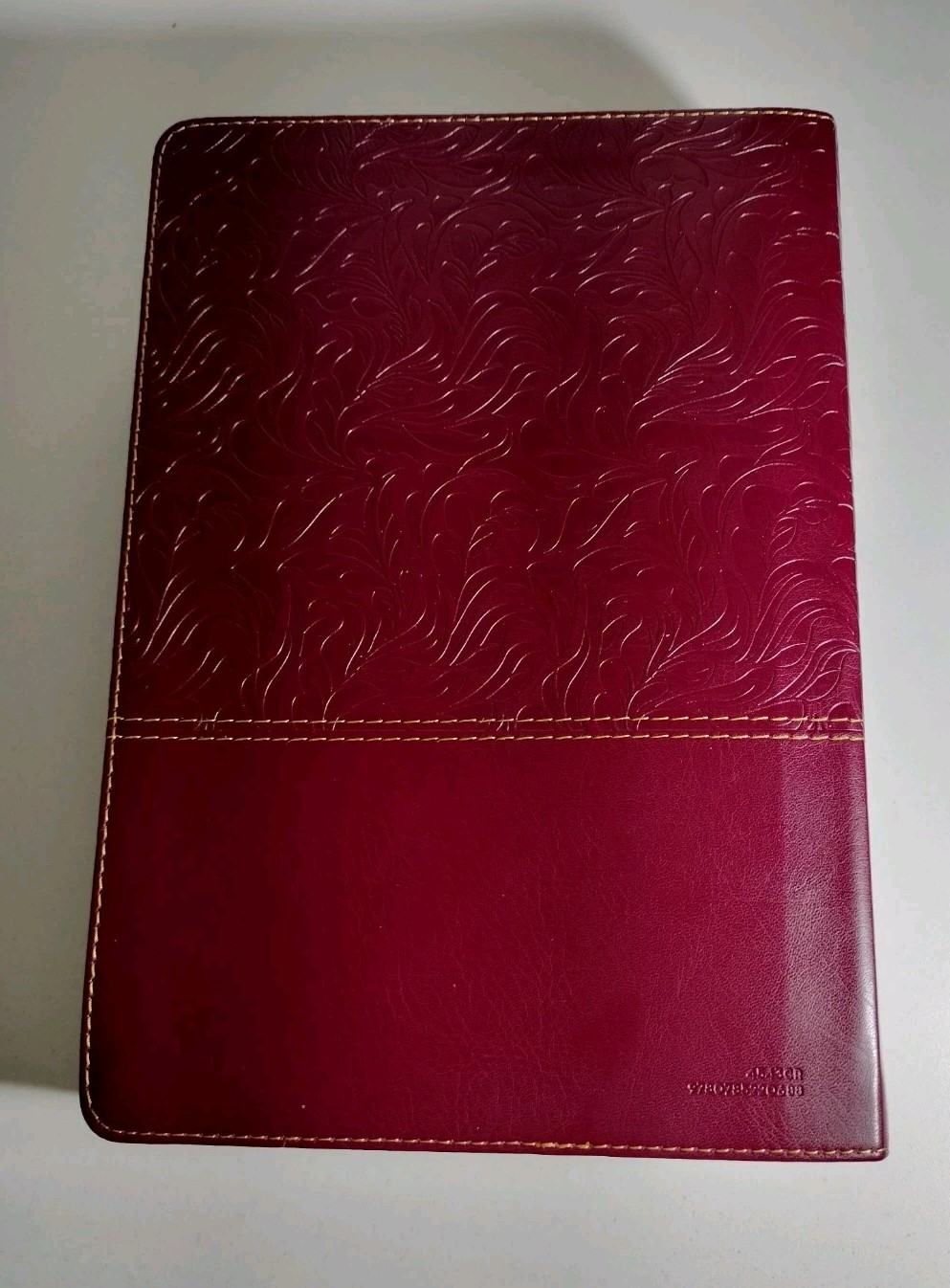 NKJV Study Bible New King James Version, Cranberry Leathersoft, Full-Color 2018