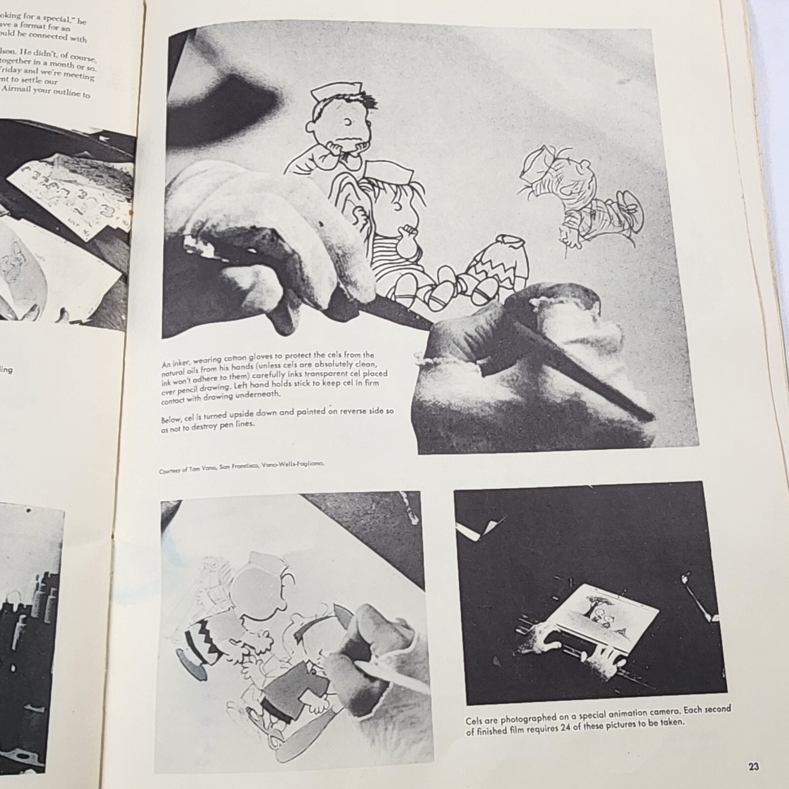 Charles Schutz Master Cartoonist 1975 Booklet Charlie Brown Peanuts 32 Pages Art