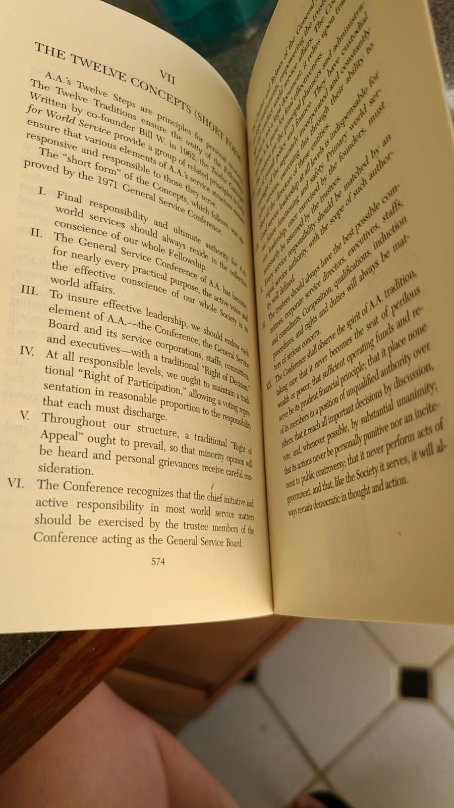 Alcoholics Anonymous 4TH EDITION BIG BOOK Blue Soft Cover Small 4.5 in x 7 in