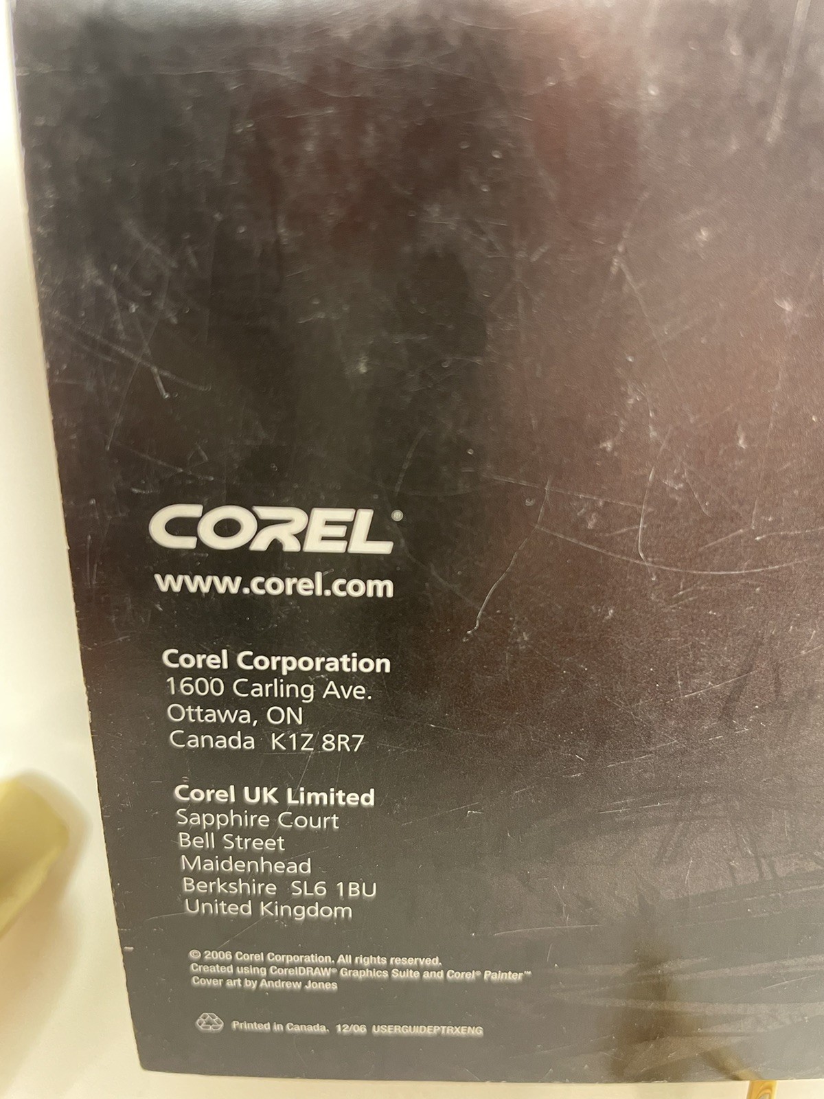 Corel Painter X User Guide Book 2006 Spiral Paperback 315 Pages Digital Painting