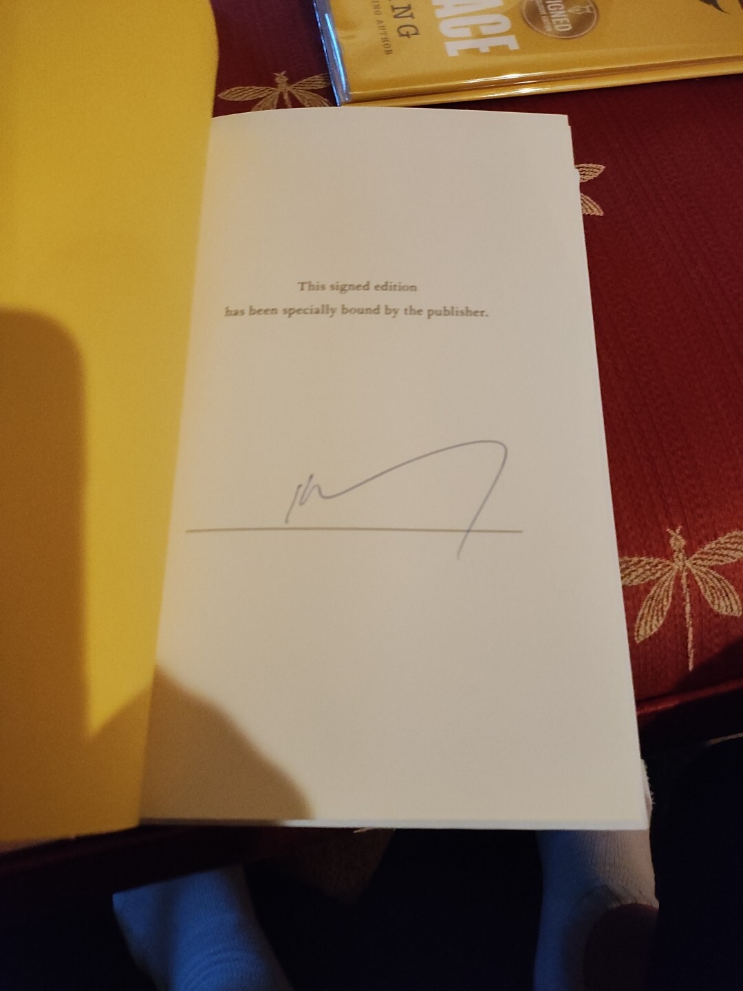 Yellowface~R F Kuang~SIGNED~FIRST EDITION~First Printing~New And Unread