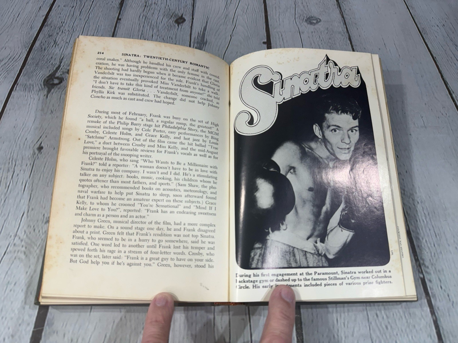 Frank SINATRA Twentieth Century Romantic By Arnold Shaw 1968 1st Edition HCDJ