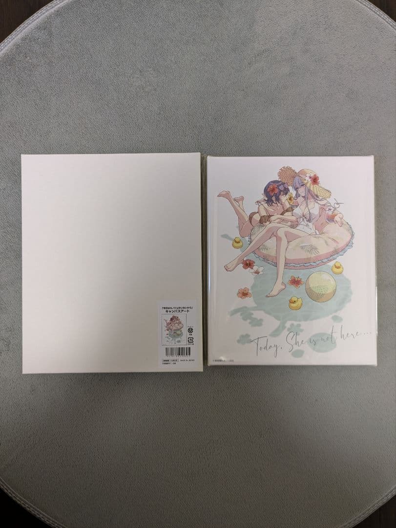 Yuri Hime Canvas Art “Kanojo ga Inai Kara” Japanese Manga Wall Decor New
