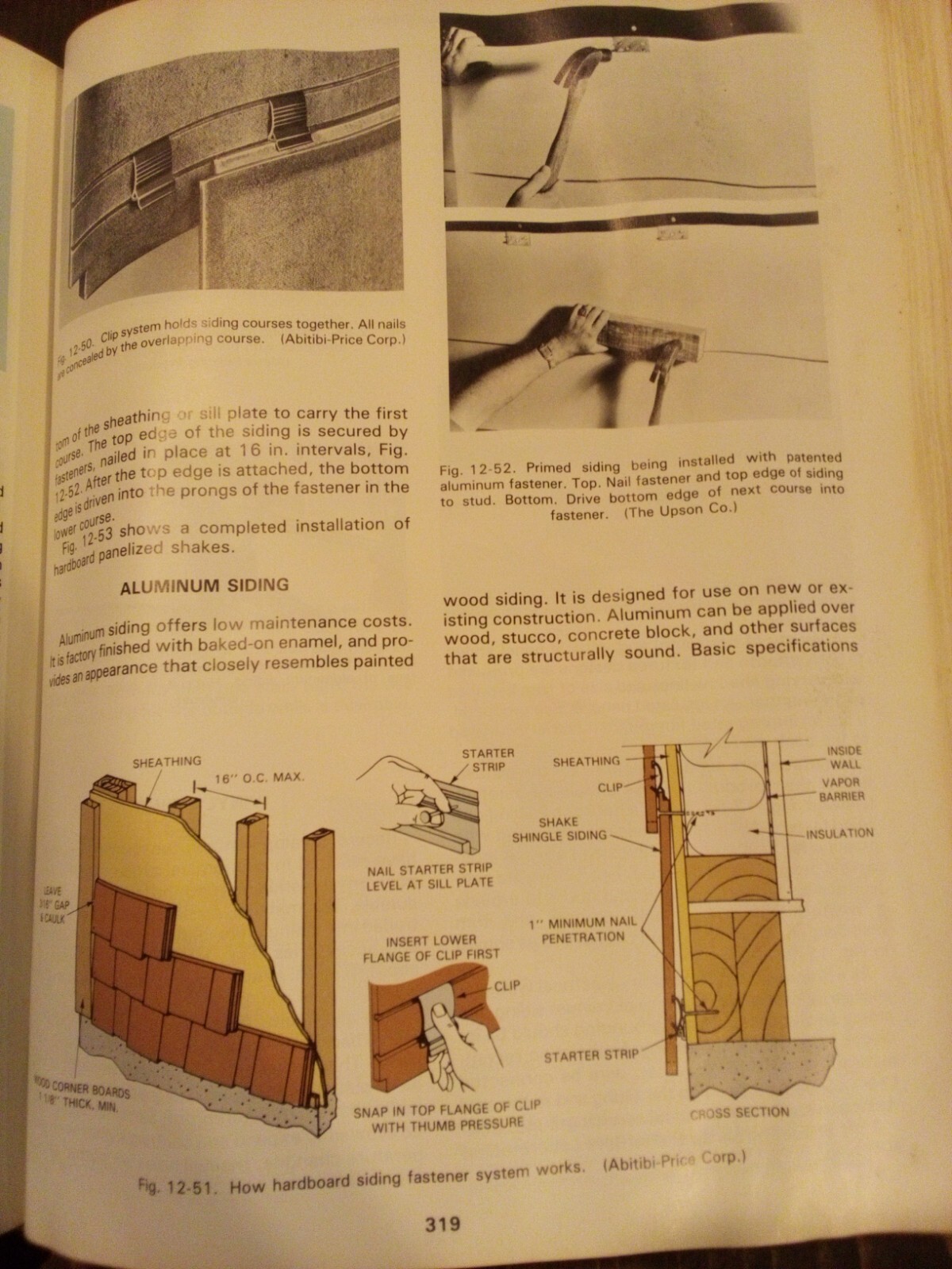 Vintage 1987 Modern Carpentry Hard Cover DIY Book By Willis H. Wagner 550+ Pages
