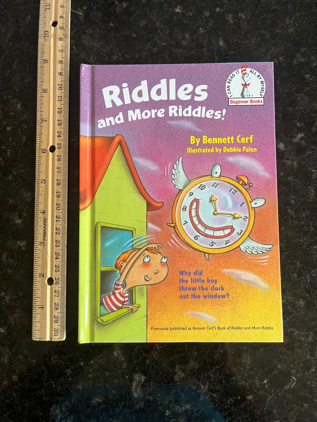 Riddles and more riddles by Bennett Cerf Seuss Beginner Book HC 6.25″x8.75″ #3