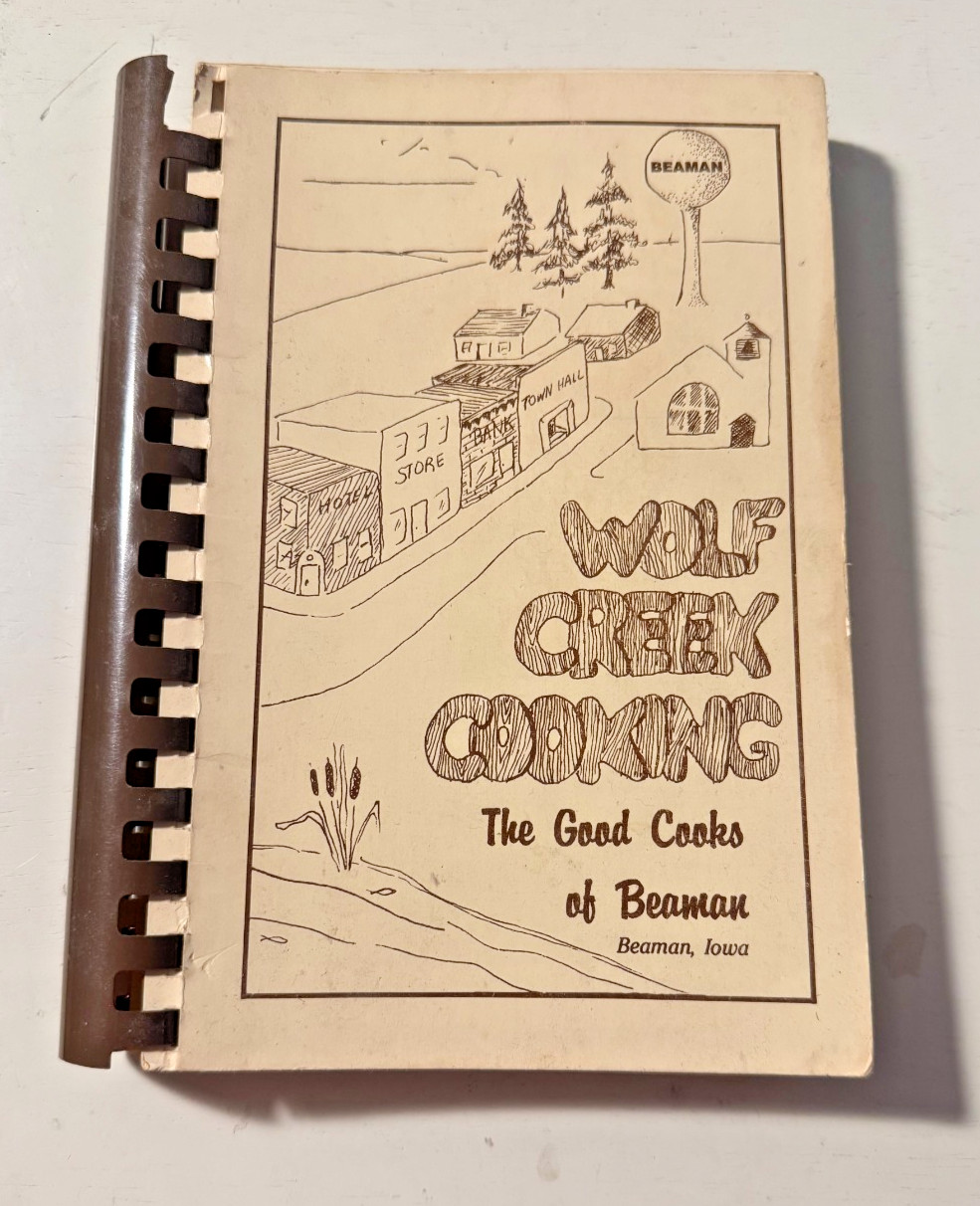 Beaman United Methodist Church Cookbook 1991 Beaman Iowa IA Kolache