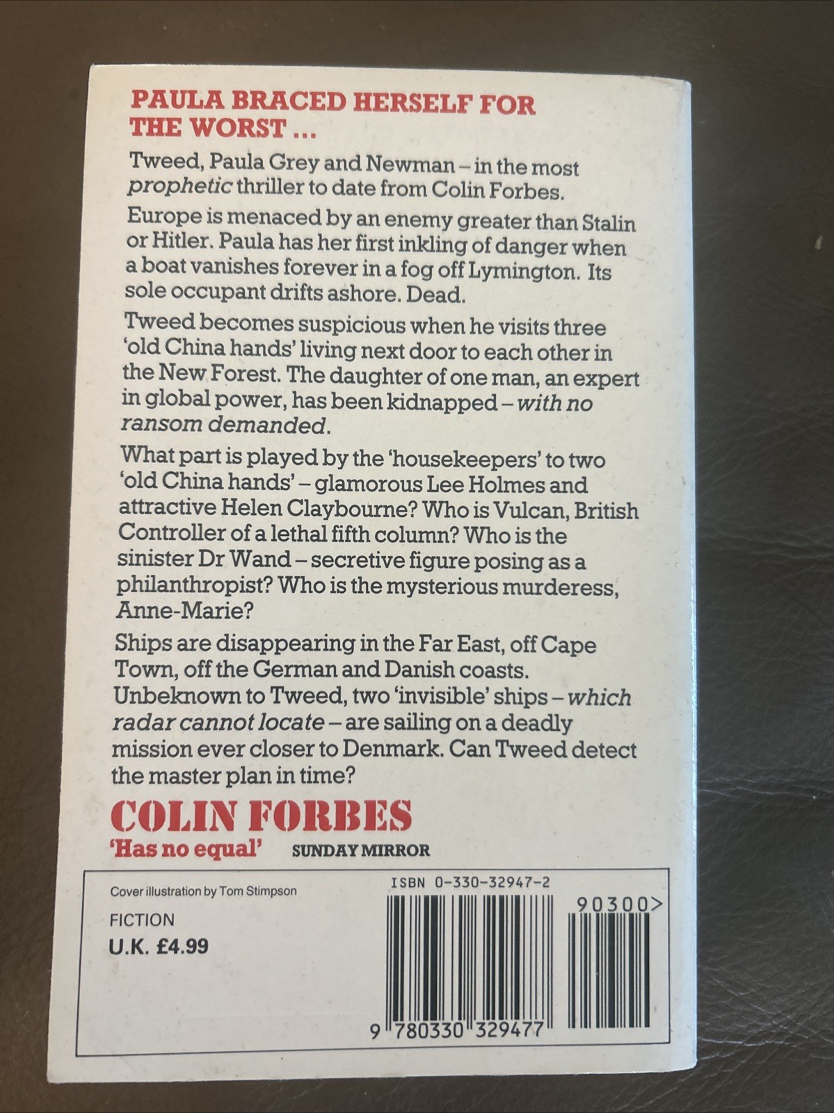 Colin Forbes 5 Book Lot Terminal Shockwave By Stealth Leader And The Damned