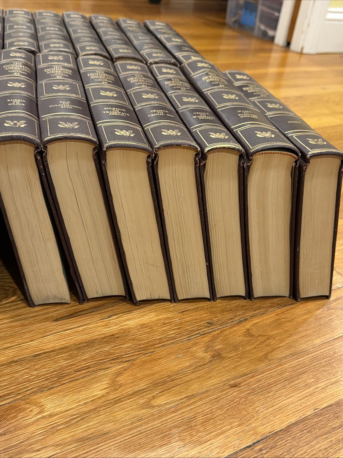 The Encyclopedia Americana 1956 Edition 30 Volume Complete Set