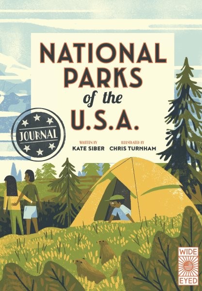 National Parks of the USA Journal, Hardcover by Siber, Kate; Turnham, Chris (…
