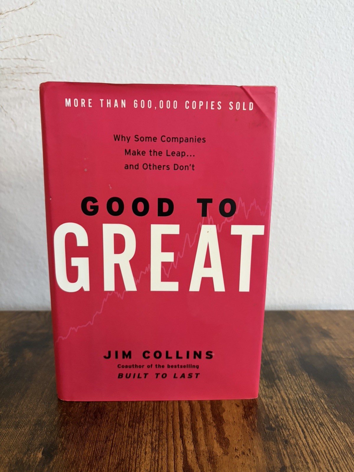 Good to Great Jim Collins Signed First Edition Hardcover Business Book Autograph
