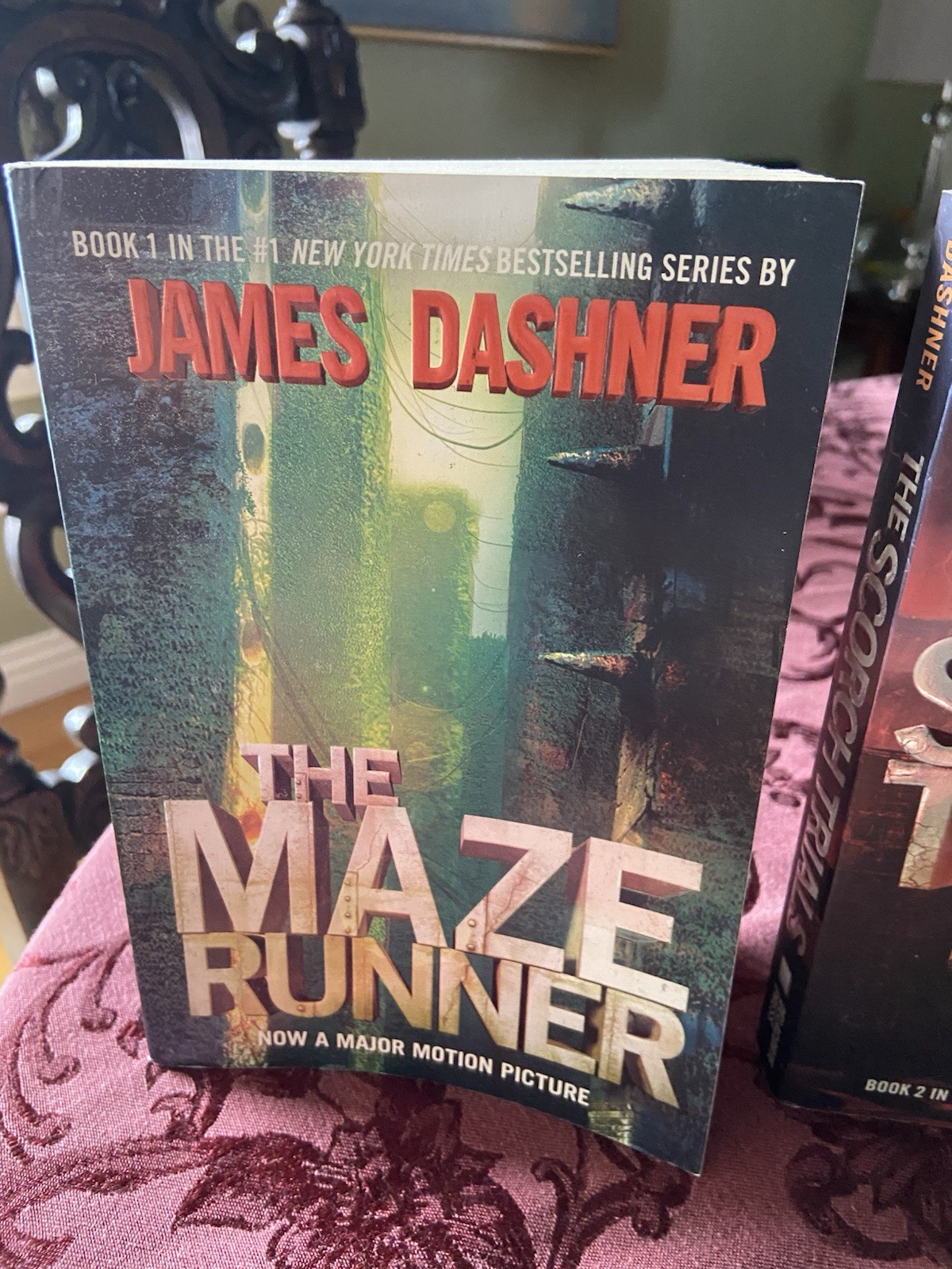 Maze Runner Series James Dashner 5 TRADE PAPERBACKS VG+ FREE SHIPPING