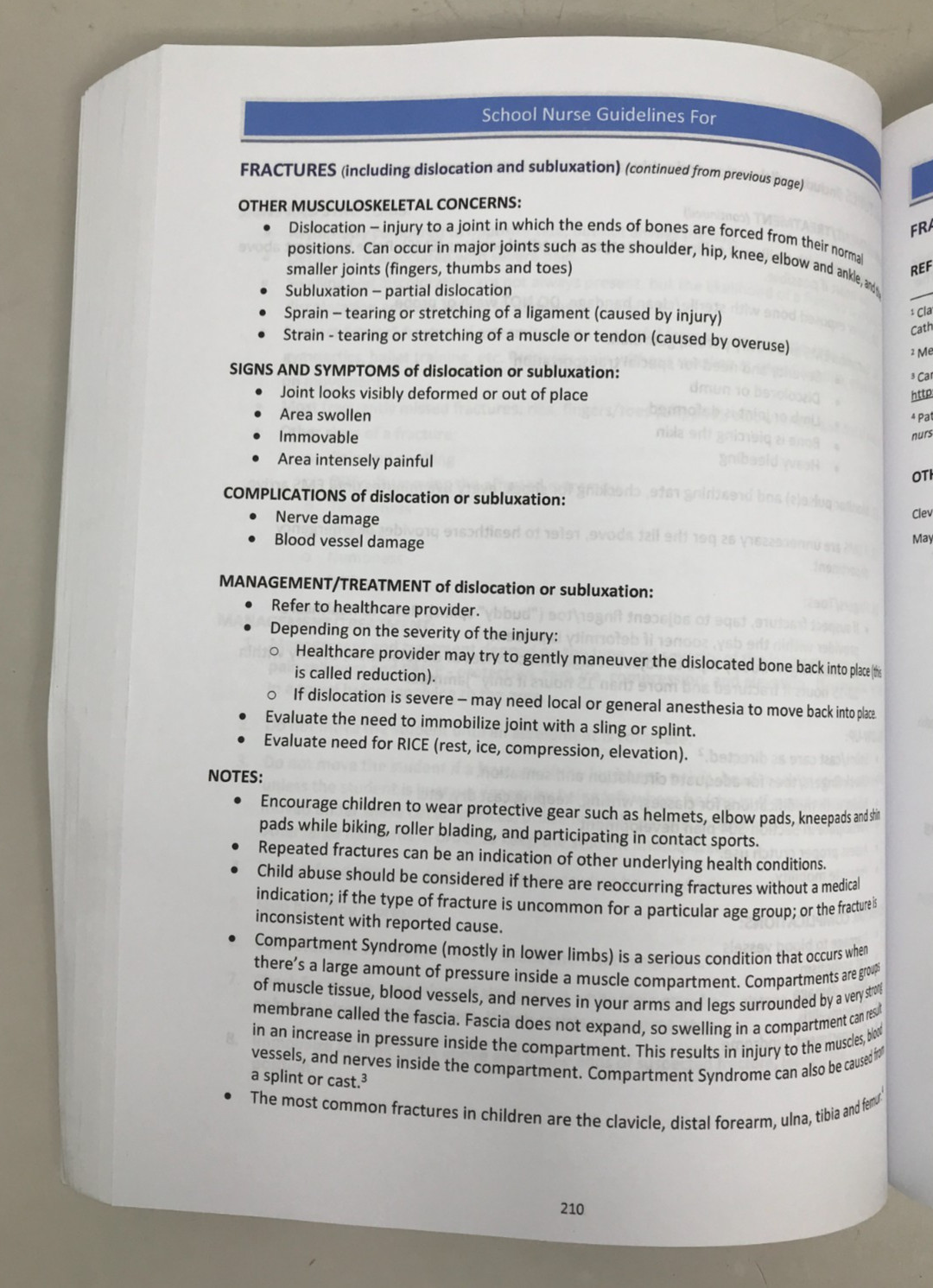 School Nurse Resource Manual, V. Taliaferro (ed), C. Resha (ed), 2020, E-102