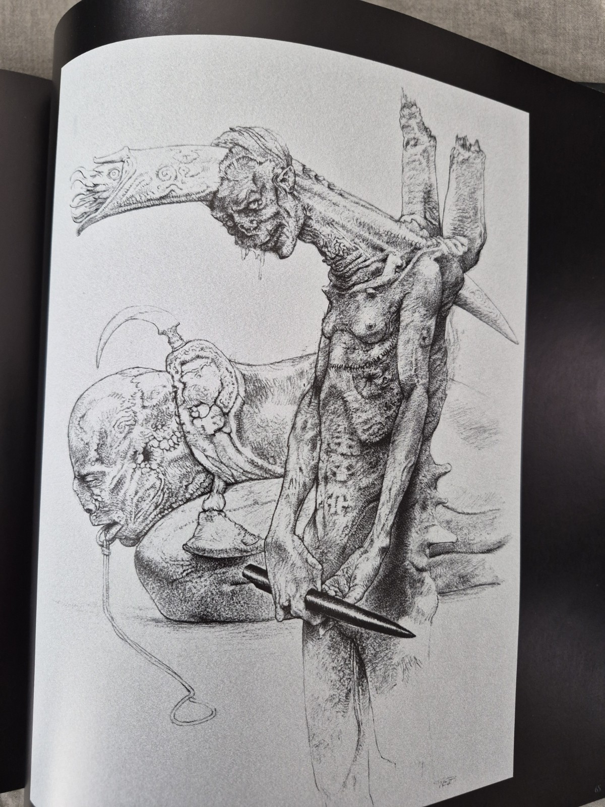 BARLOWE’S INFERNO by Wayne Barlowe (1998 Hardcover) First Edition