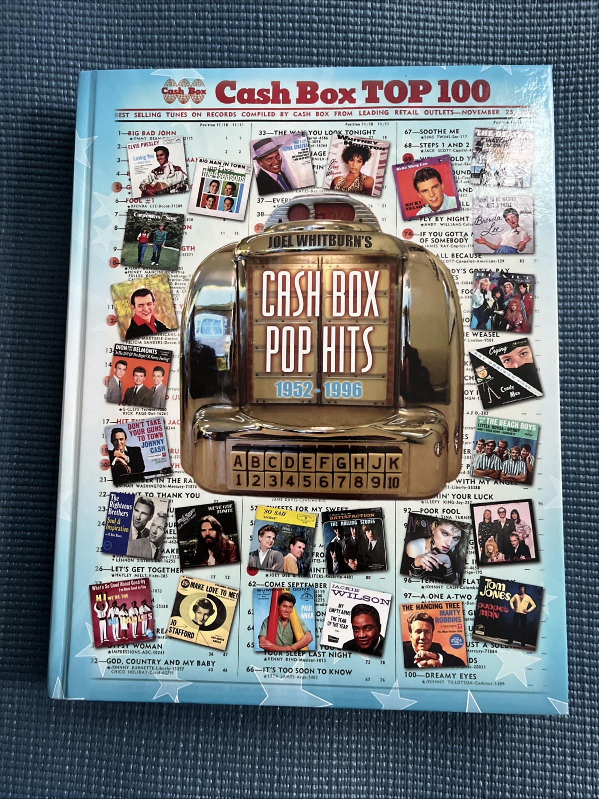CASH BOX POP HITS 1952-1996 By Joel Whitburn – Hardcover *VERY GOOD*