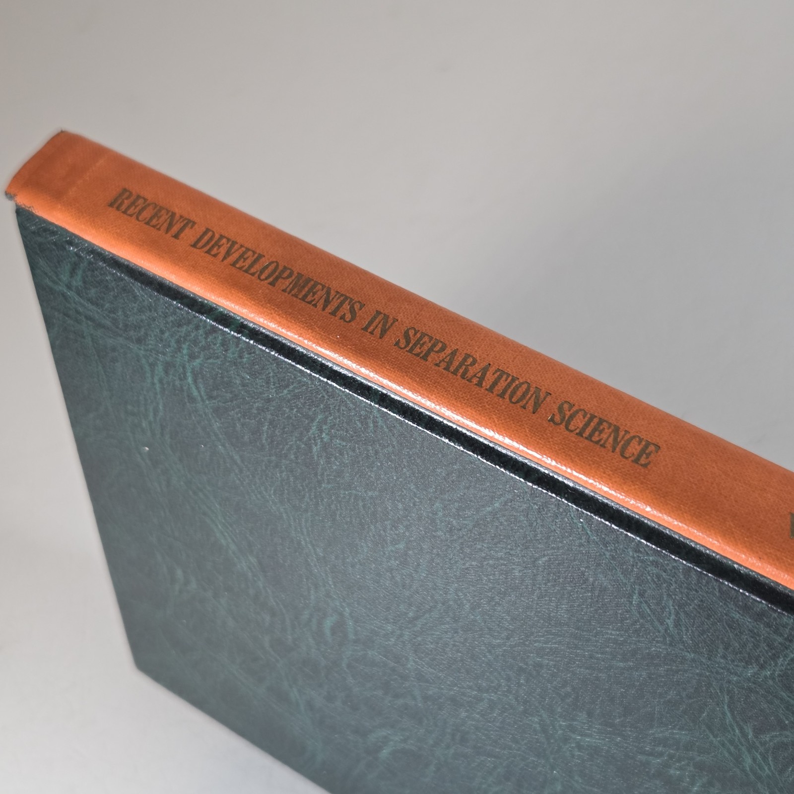 CRC Press Recent Developments in Separation Science Volume VI Norman Li