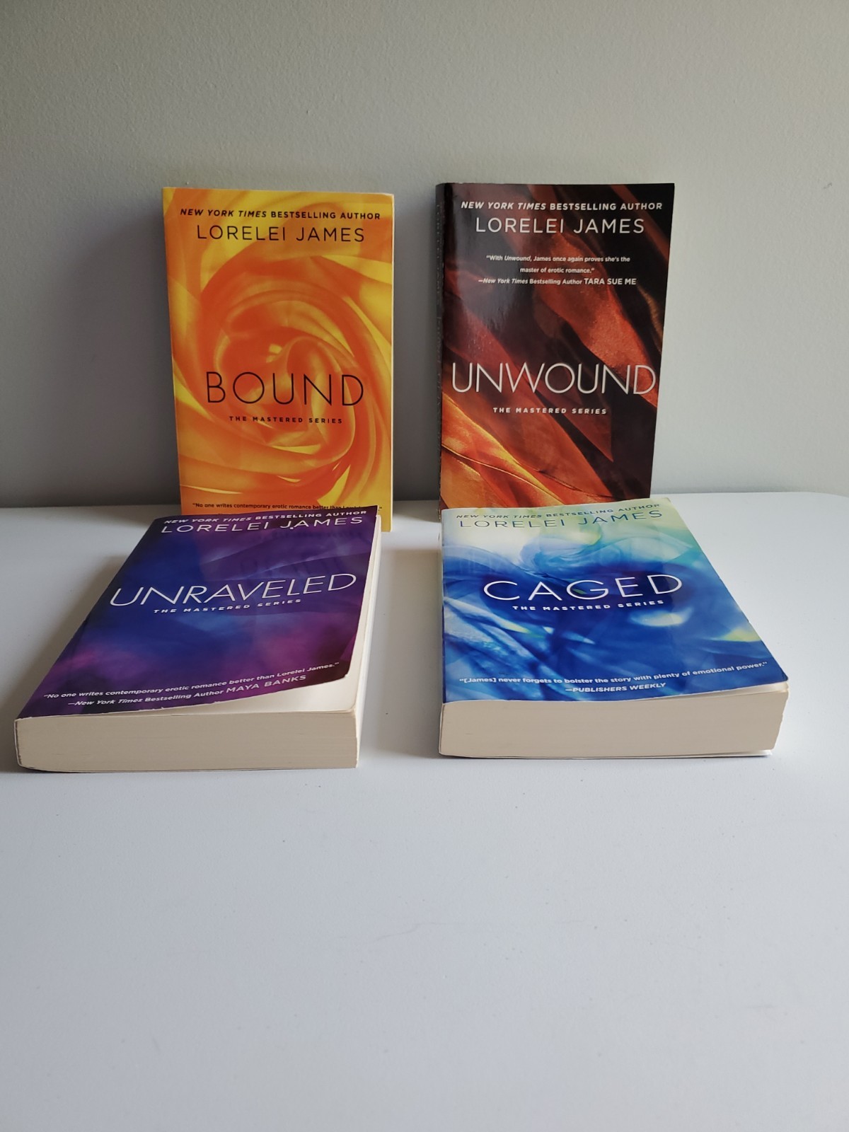 MASTERED SERIES COMPLETE SET OF 4 PB LORELEI JAMES