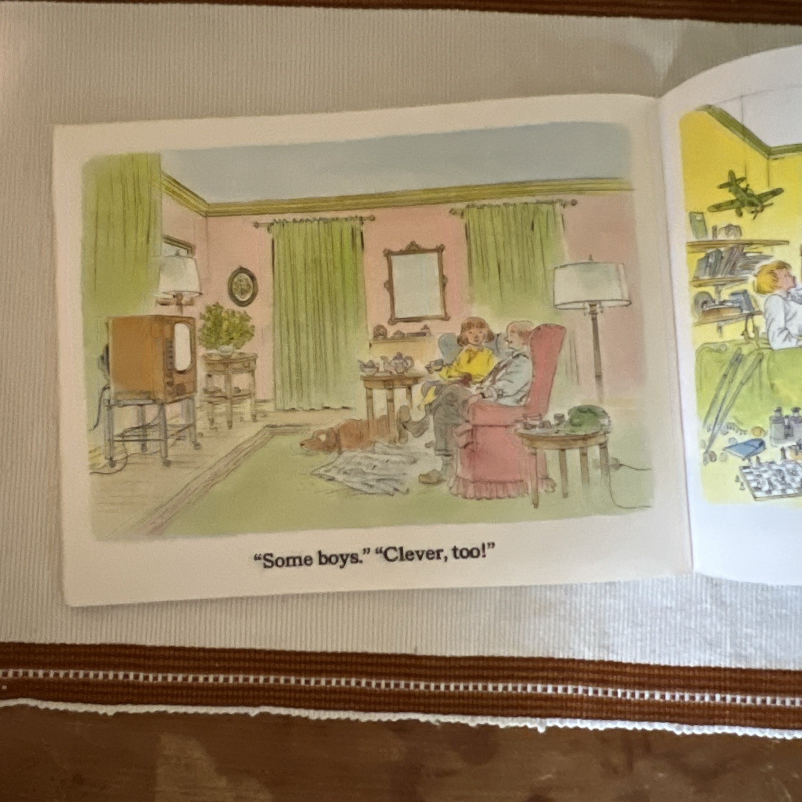 BORED–NOTHING TO DO! by Peter Spier PB ~ VGC Orig Pub 1978, This Ed 1991 10×8”