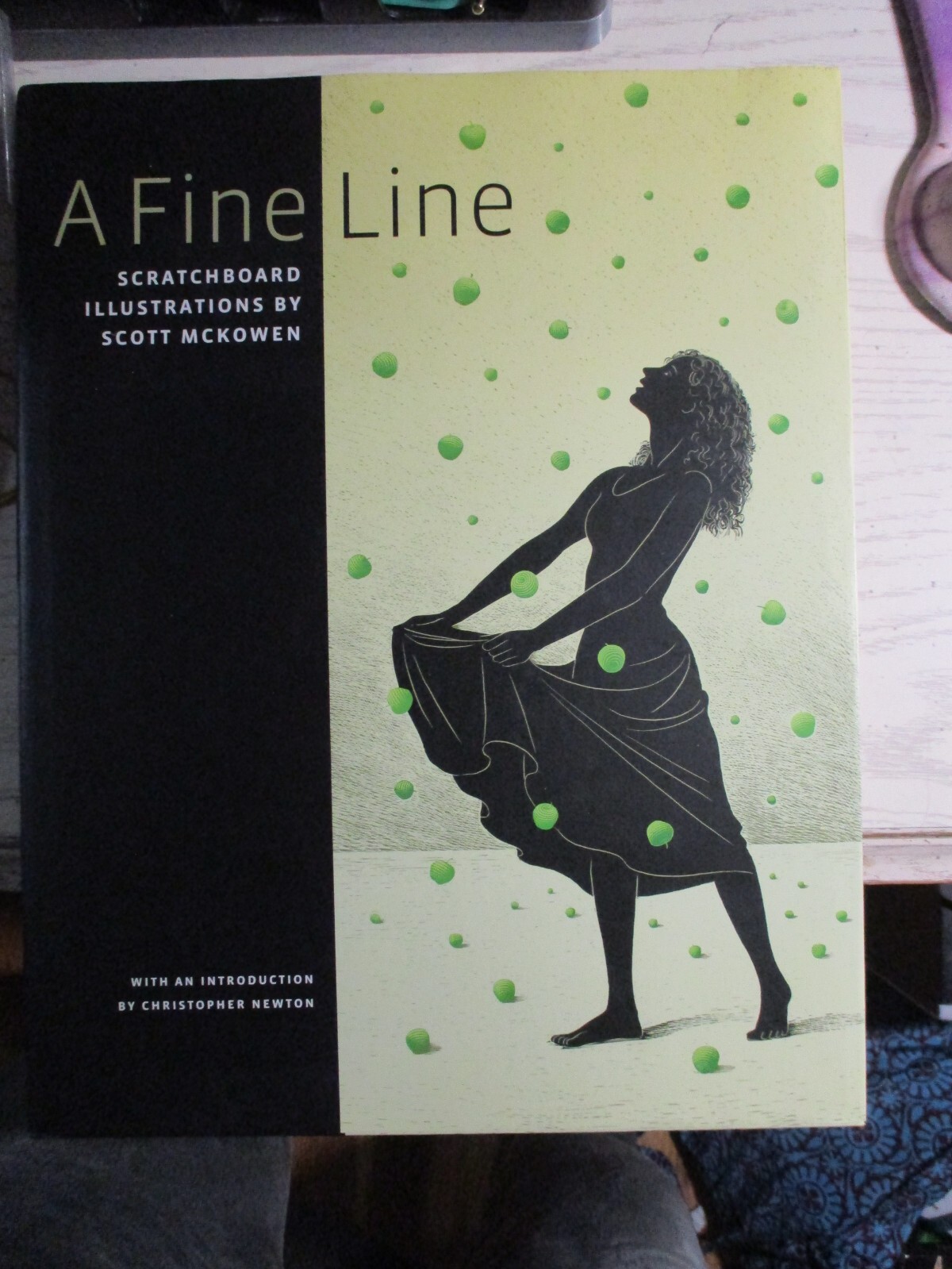 A Fine Line – Scratchboard Illustrations by Scott McKowen HC DJ Signed