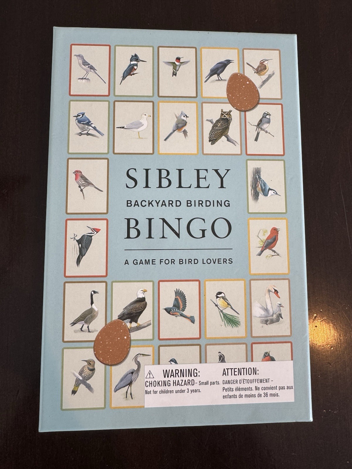 SIBLEY BACKYARD BIRDING BINGO – A GAME FOR BIRD LOVERS DAVID ALLEN SIBLEY 2021