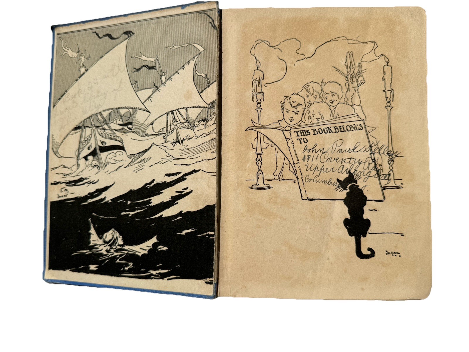 L Frank Baum Rinkitink In Oz Reilly And Lee 1914 Hardcover Book