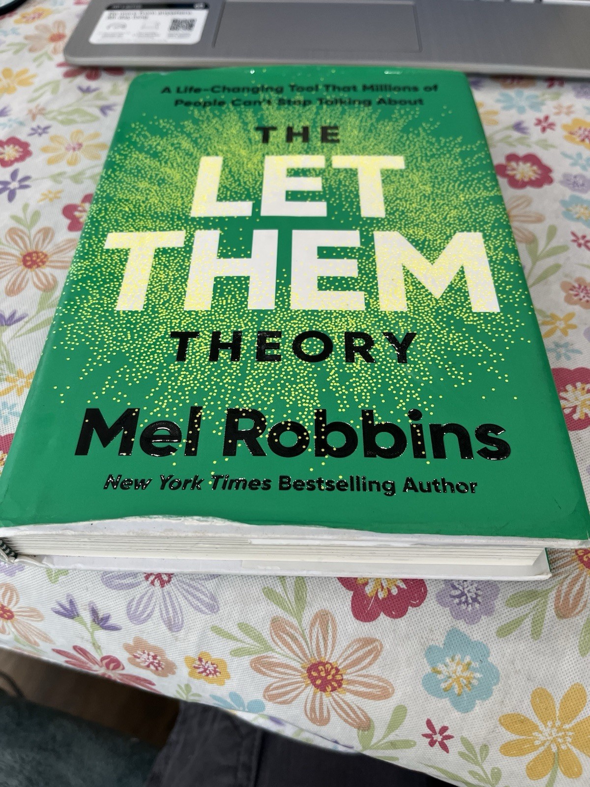 The Let Them Theory Mel Robbins 2024 Used Hardcover Self-Help Book