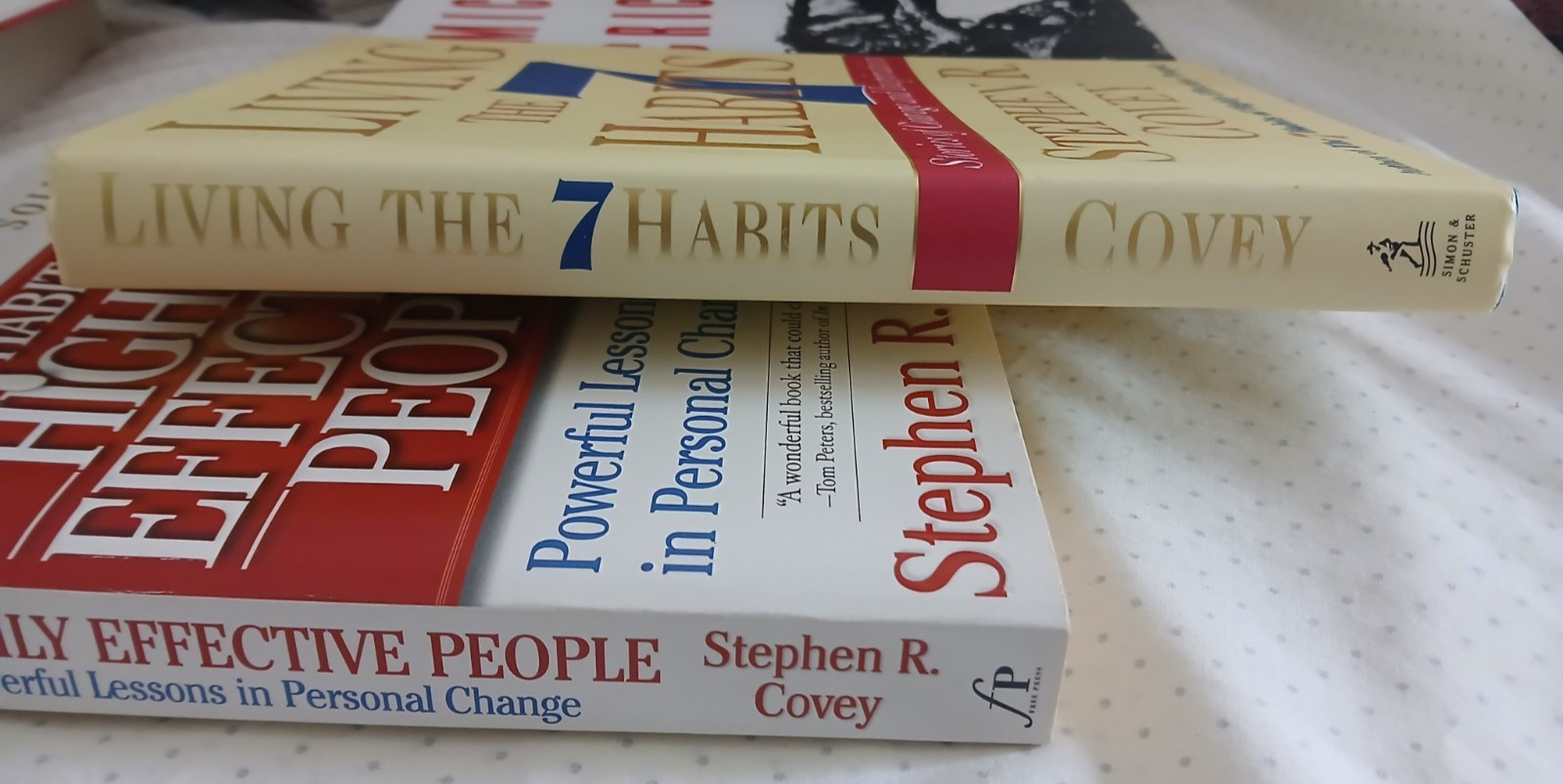 Stephen R Covey – 7 Habits of Highly Effective People & Living the 7 Habits
