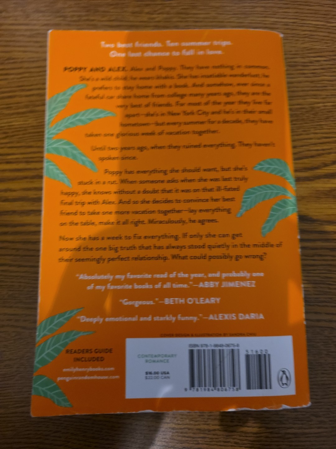 People We Meet on Vacation by Emily Henry (2021, Trade Paperback)