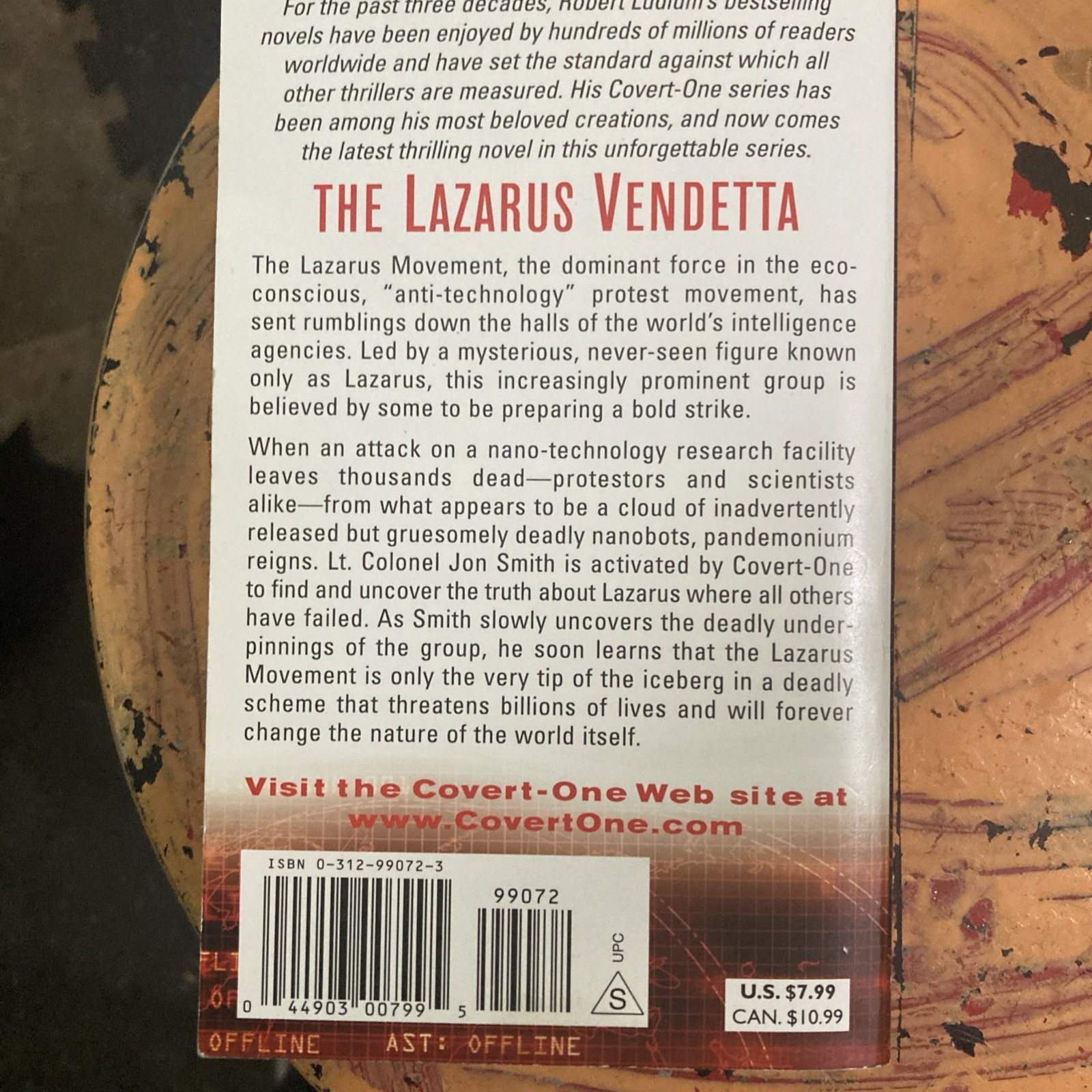 Lazarus Vendetta by Patrick Larkin and Robert Ludlum (2005, Mass Market)
