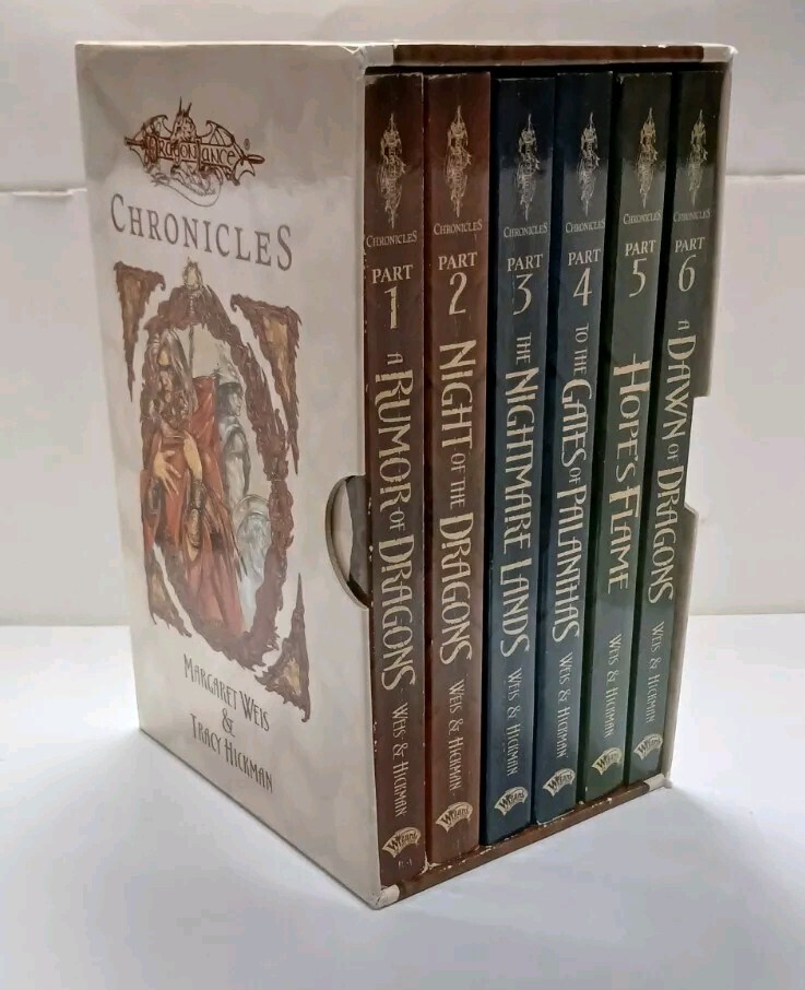 DragonLance Chronicles Part 1-6 Wizards Of The Coast Box Set YA GIFT SET