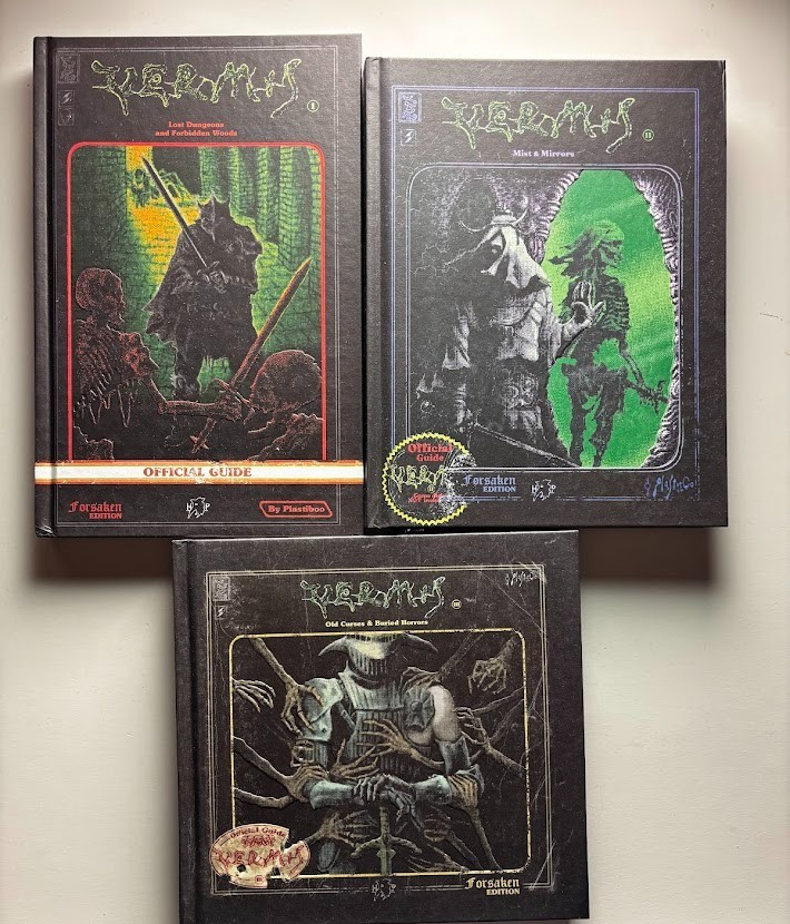 VERMIS I & II & III Set • Forsaken Edition Hardcovers • Plastiboo • Hollow Press