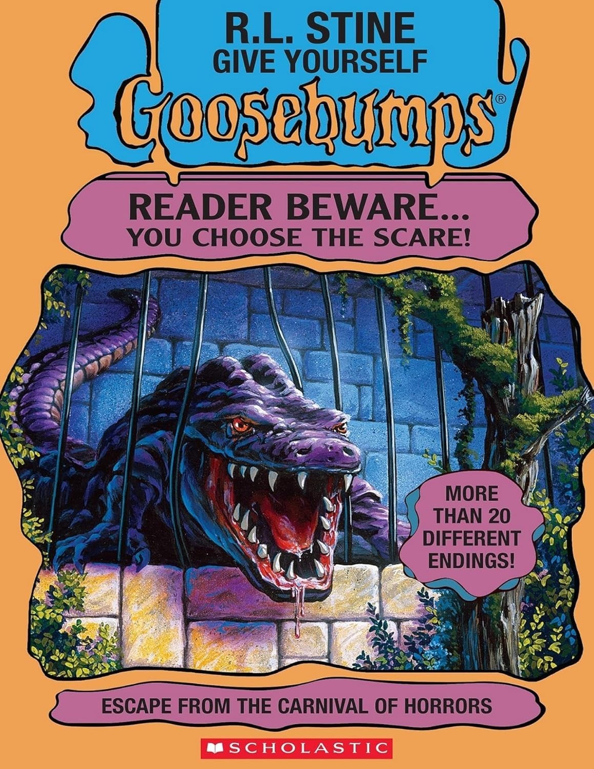 GOOSEBUMPS REPRINT Give yourself SERIES -PAPERBACK (1-42) books Free Ship