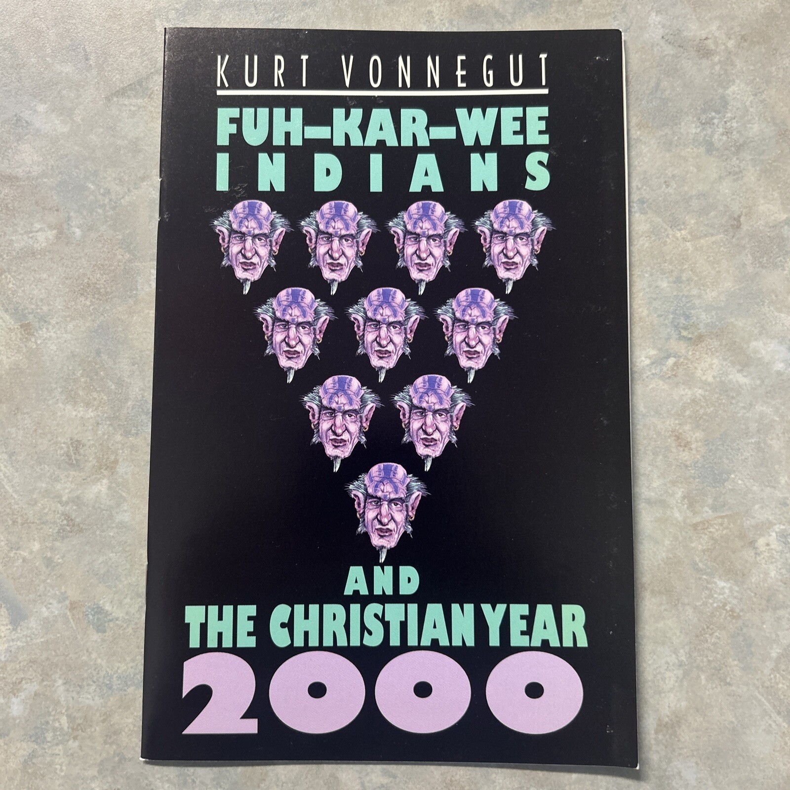 Kurt Vonnegut zine book Fuh-Kar-Wee 1999 Limited Edition