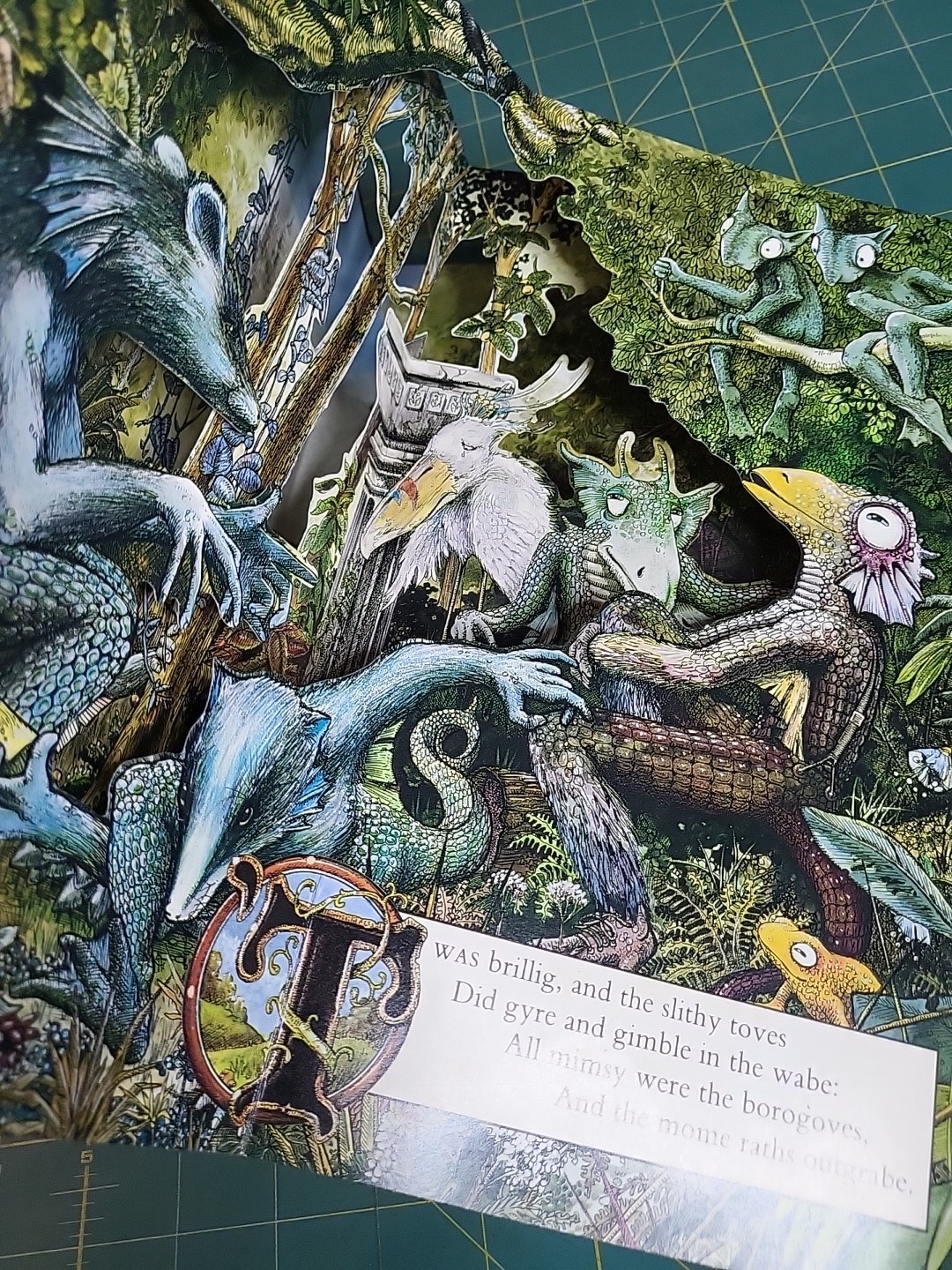 Jabberwocky A Book of Brillig Dioramas Graeme Base Book