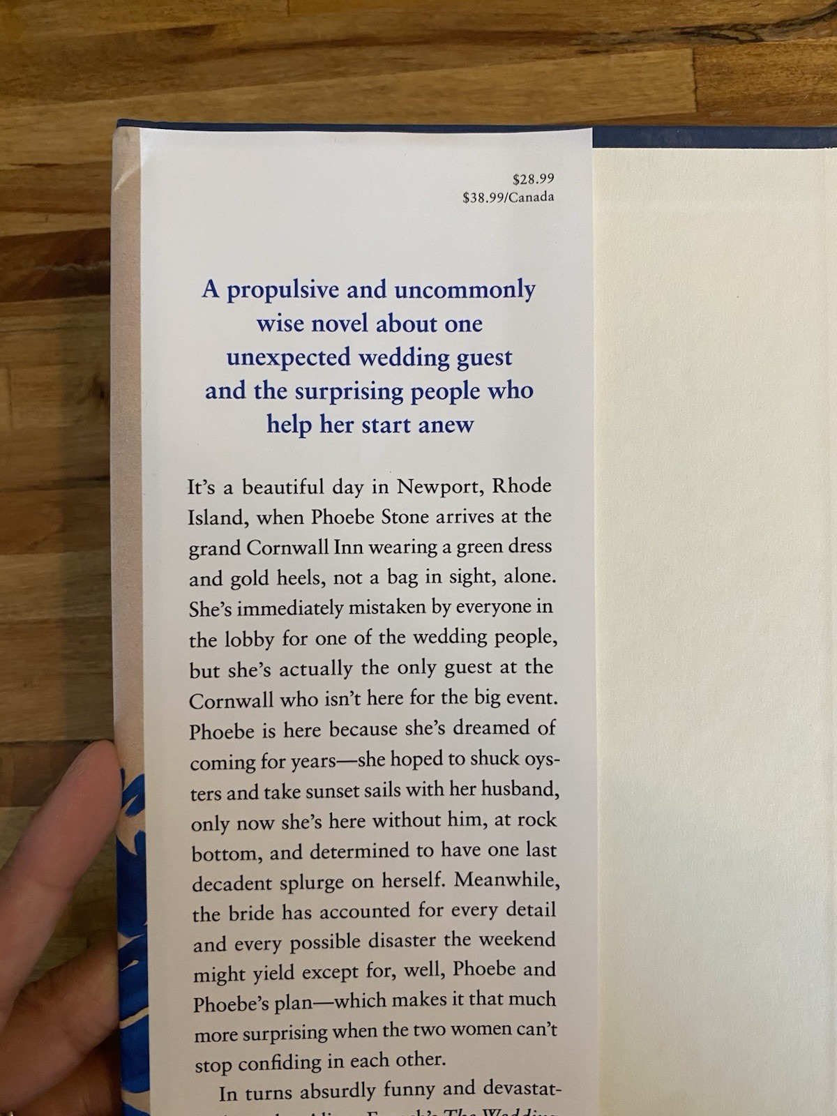 Wedding People : A Novel by Alison Espach (2024, Hardcover)