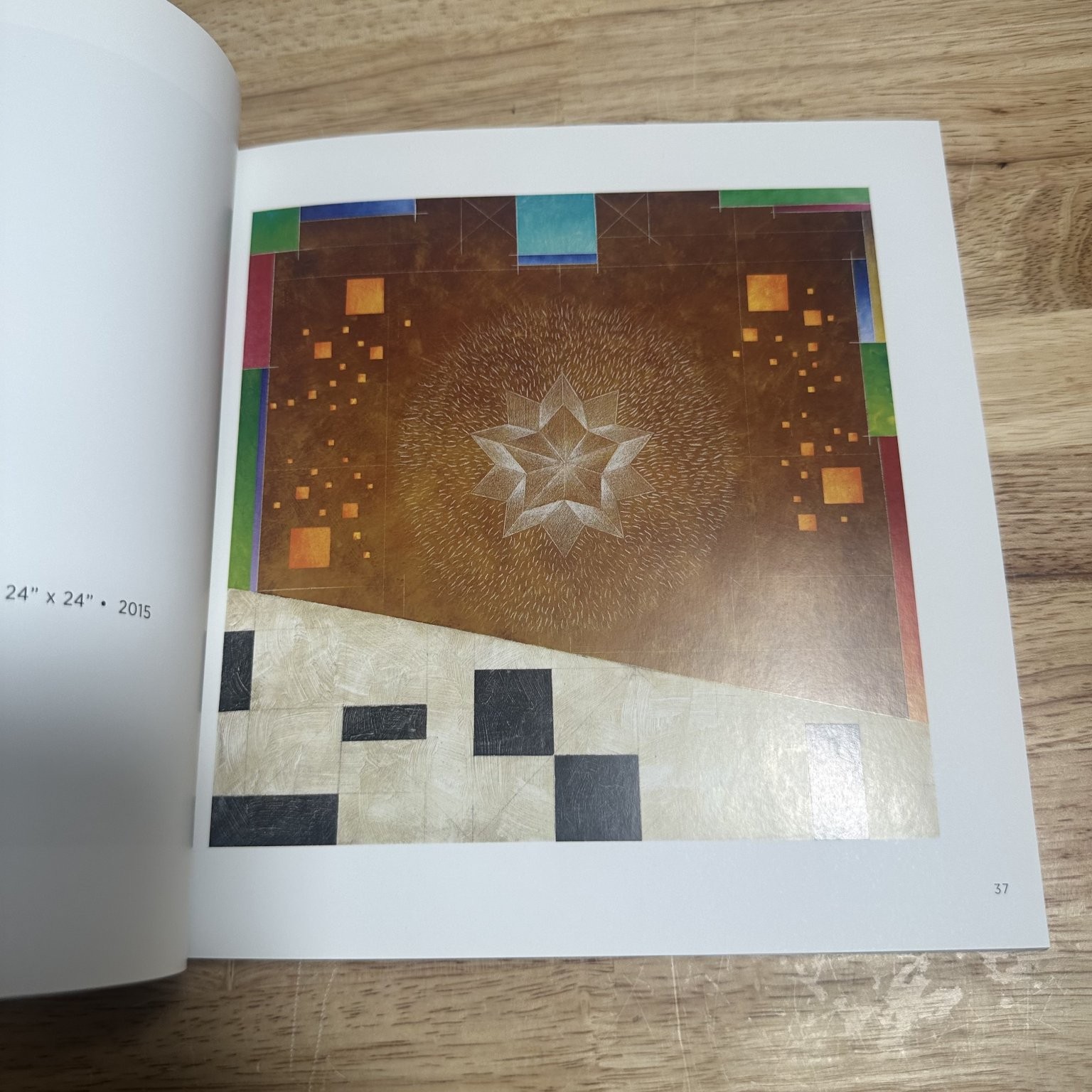 Mandalas Considered Richard Carter 2016 Art Catalog Geometric Abstract Art Book