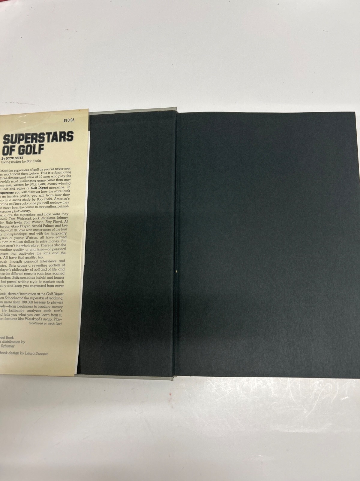 2 Vintage Golf Books “The Swing” 2001 &”Super-Stars of Golf” 1978