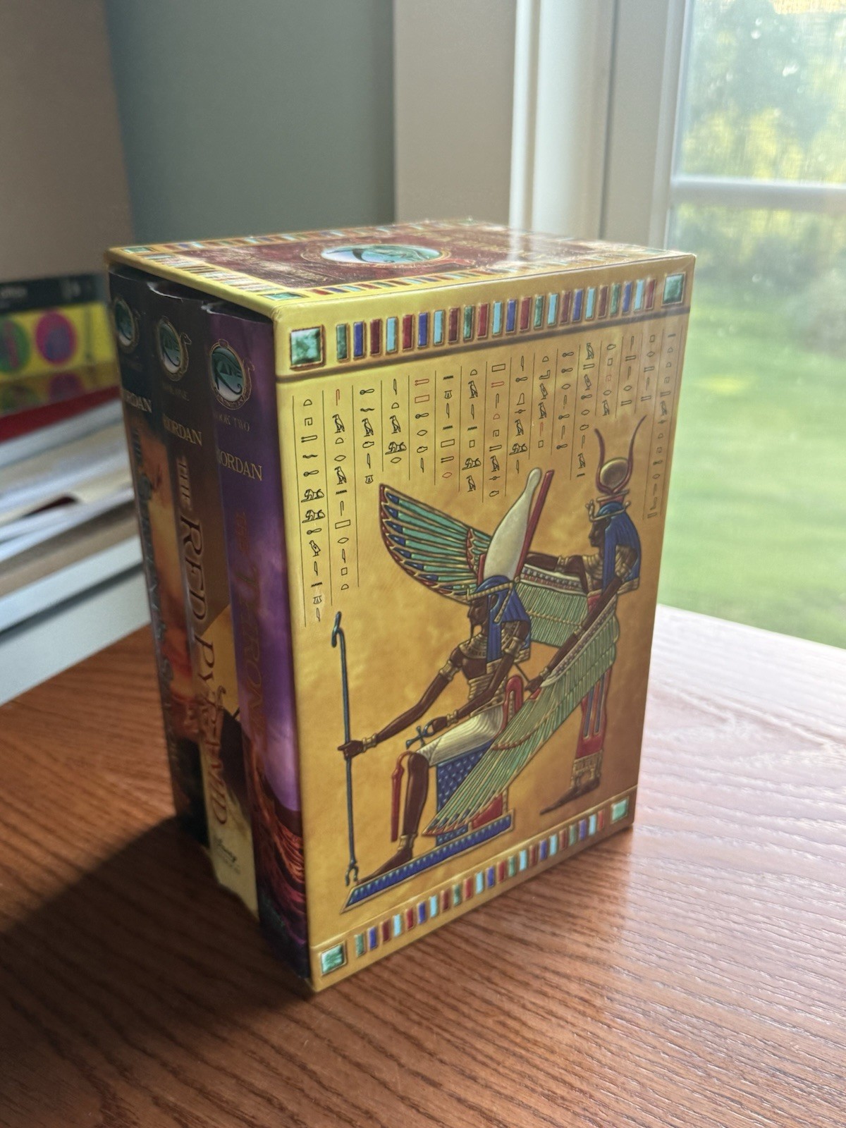 Kane Chronicles Hardcover Boxed Set by Rick Riordan (2012 Hardcover) 1st Edition
