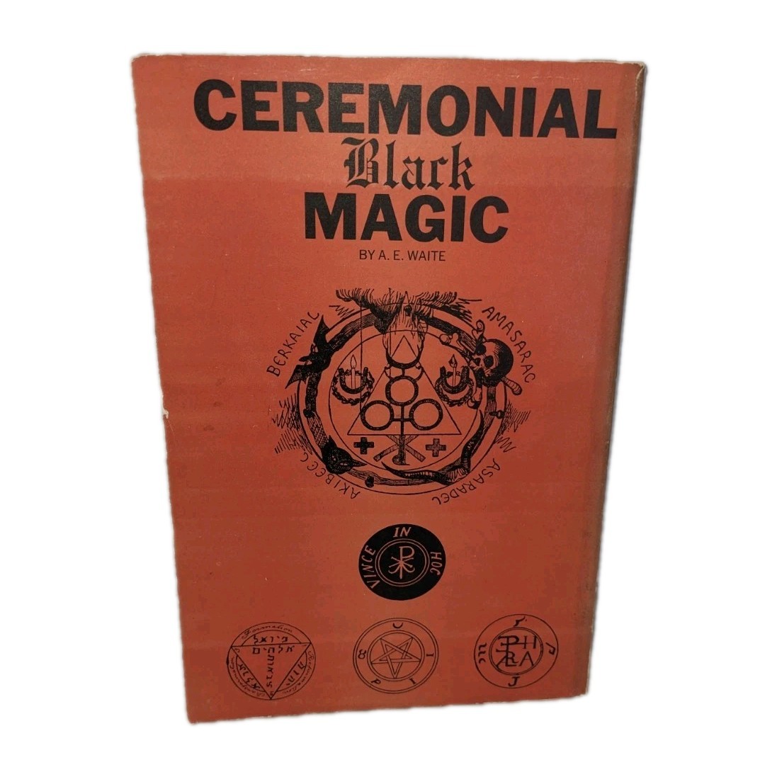 RARE Ceremonial Black Magic by A. E. Waite Occult Ritual Paperback 1969 1st Ed.