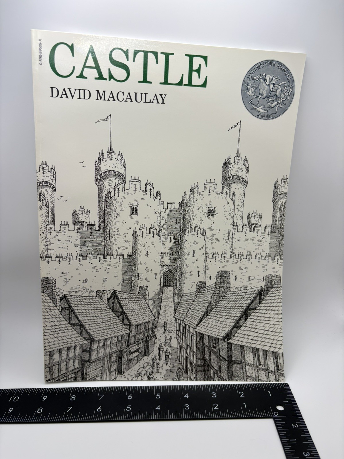 Pyramid, Castle, & Cathedral soft cover book lot from David Macaulay
