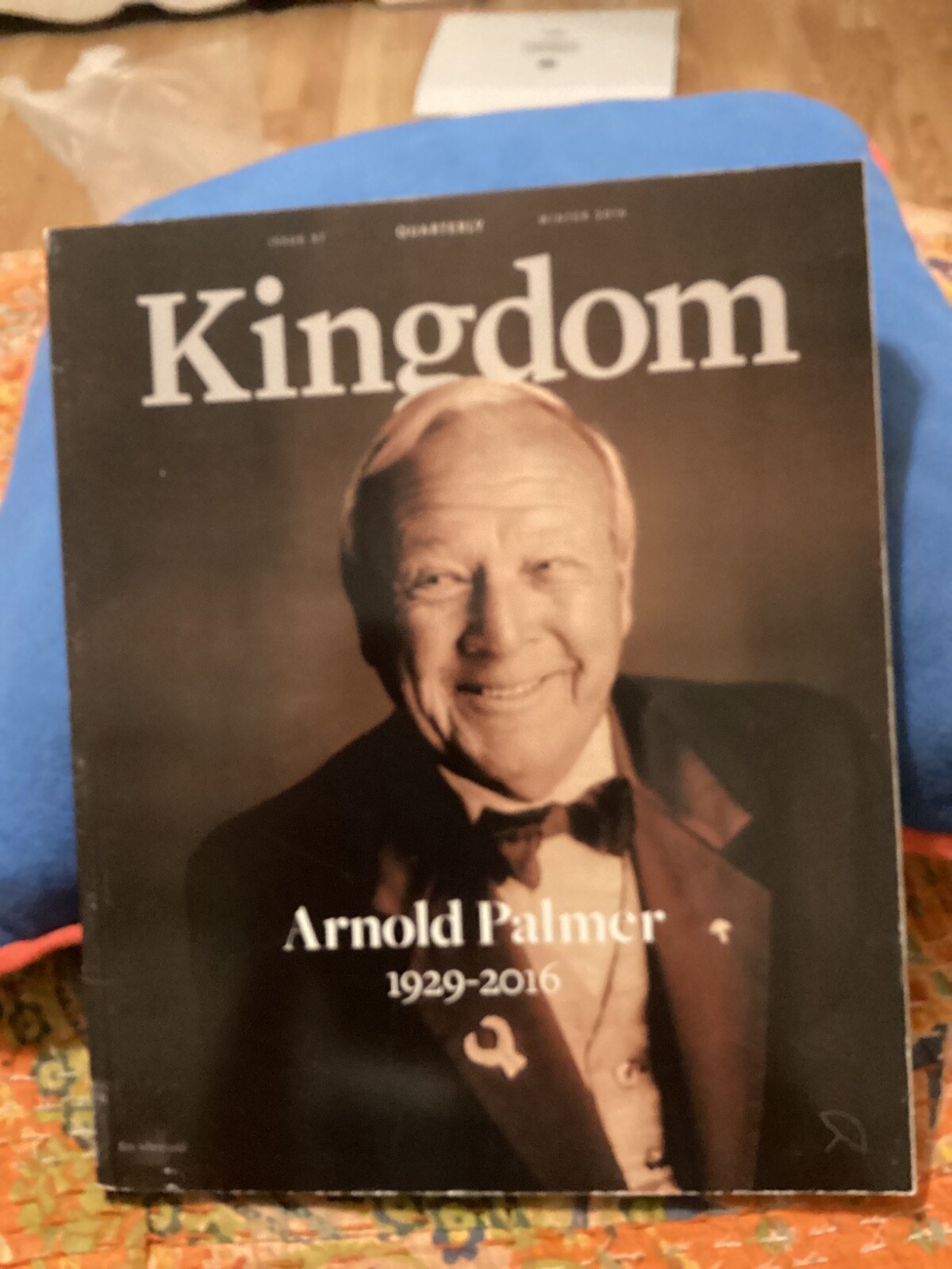 ARNOLD PALMER; 2016 KINGDOM MEMORIAL ISSUE, 178 PAGES,EXC. COND/ FREE POSTAGE!!!