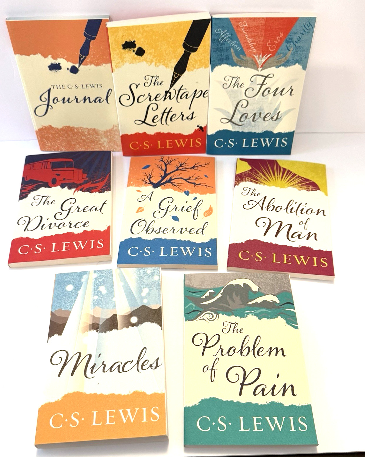 The C. S. Lewis Signature Classics Set – 8 books & Journal Like New