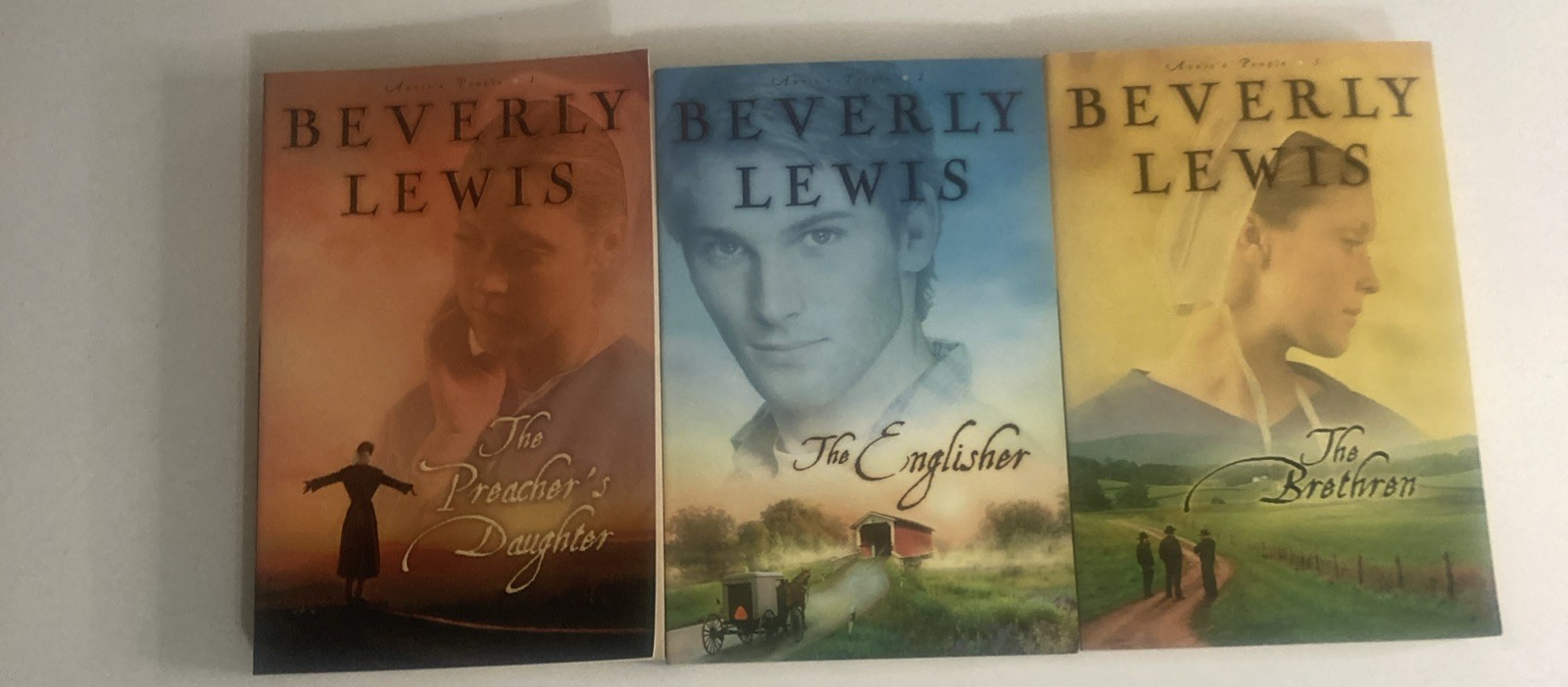Annie’s People Complete Trilogy By Beverly Lewis Paperback Books: The Preacher’s
