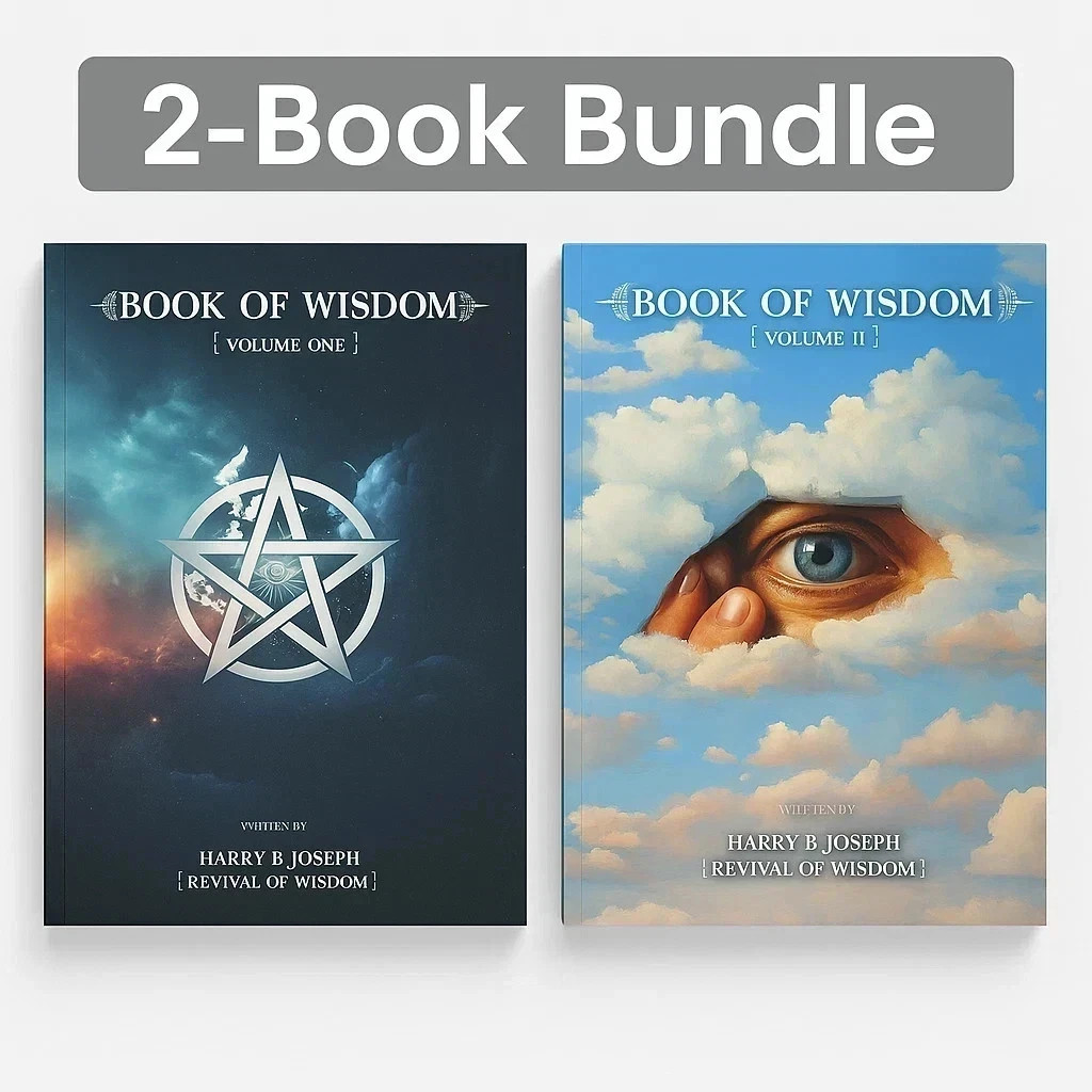 Book of Wisdom Volumes 1 & 2 by Harry B. Joseph (Paperback 2-Book Bundle)**