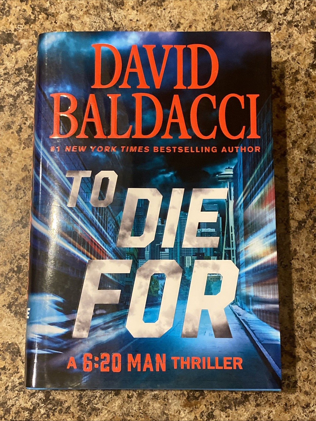 To Die For SIGNED by David Baldacci – 6:20 Man – 1st Printing / 1st Ed Fine HC