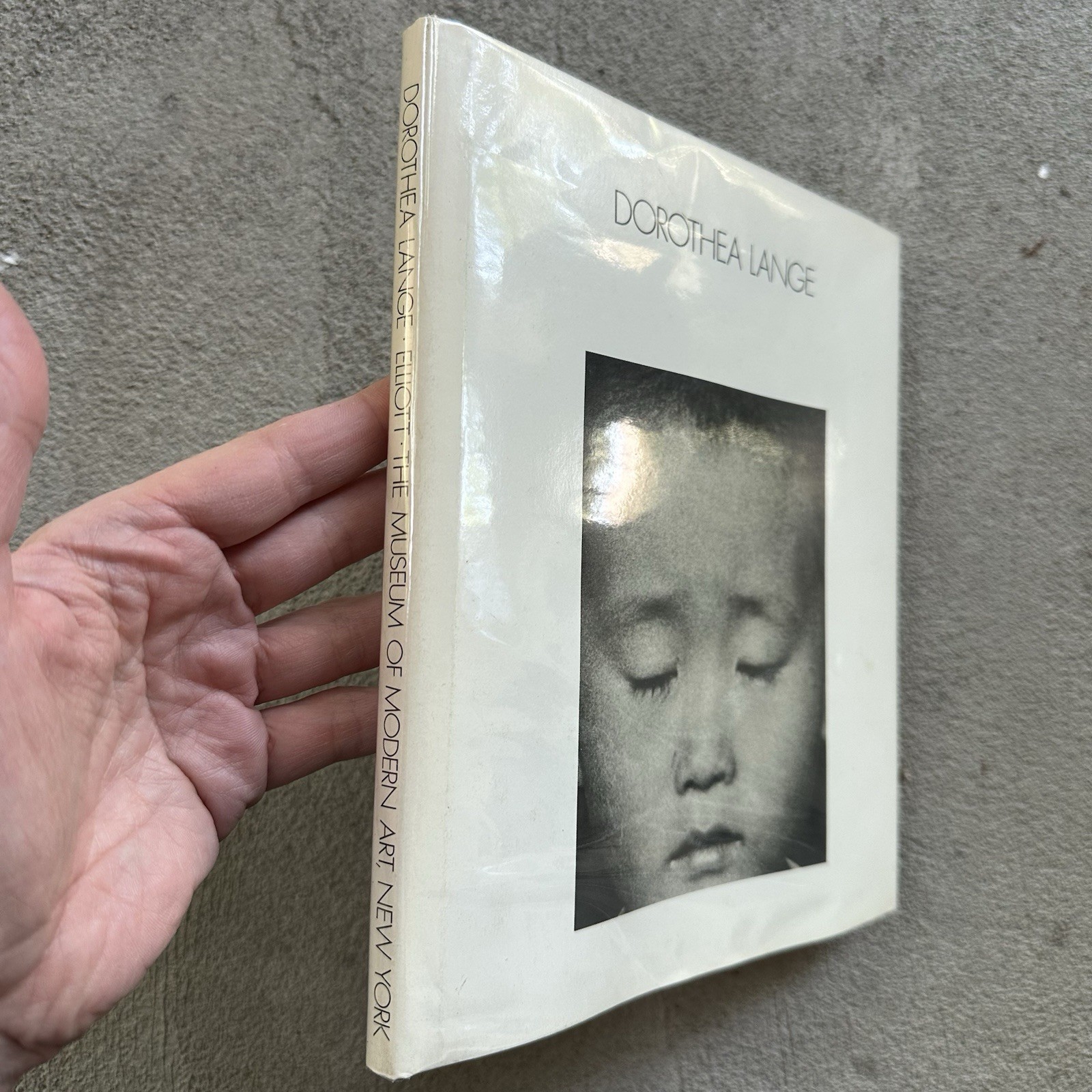 DOROTHEA LANGE – George R. Elliott – Museum of Modern Art, 1968. Hardcover