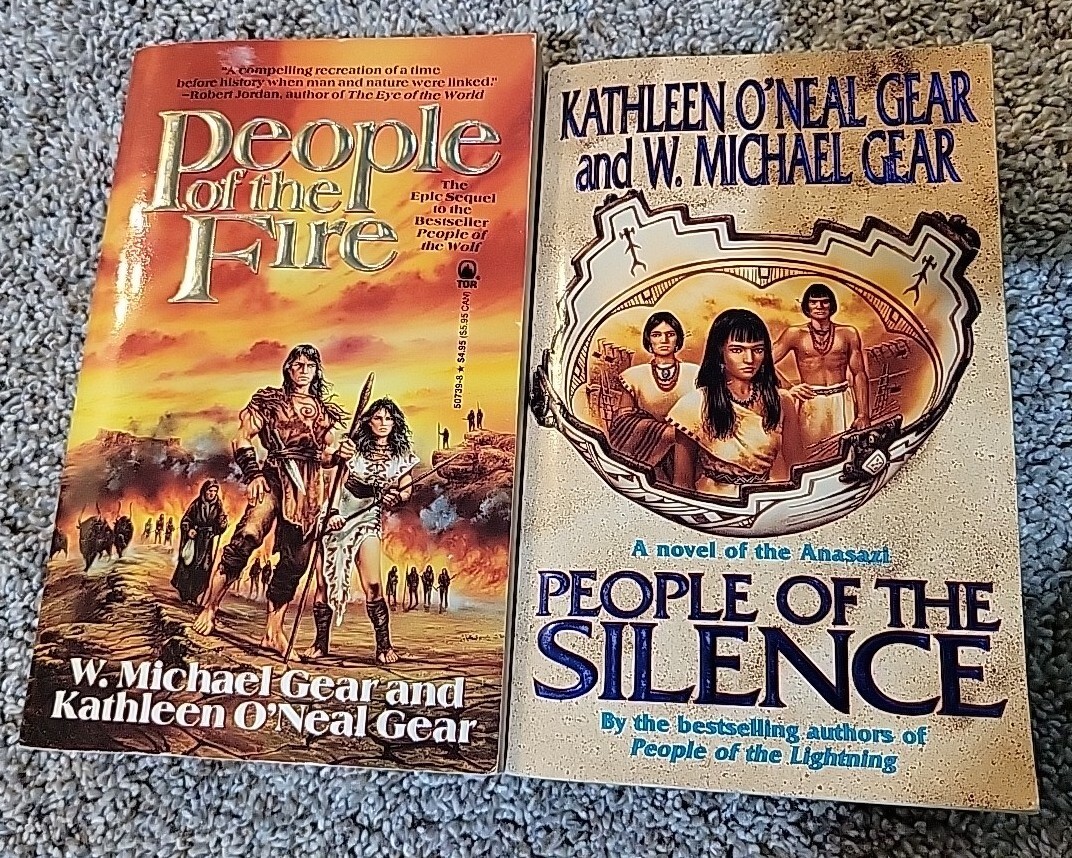 People of the Fire & Silence North America’s Past W Michael Kathleen O’Neal Gear