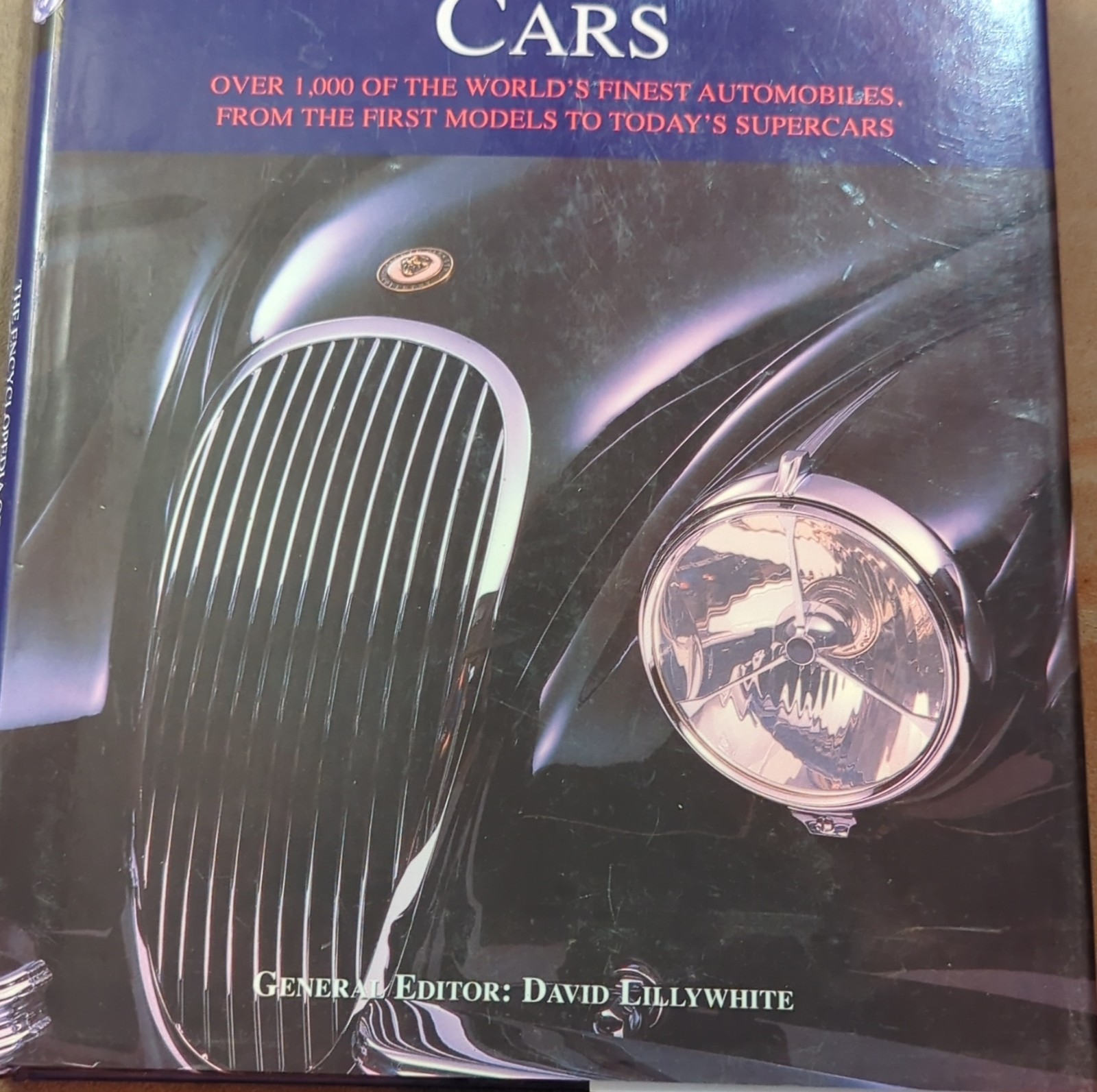 Classic Cars Hardcover Illustrated Reference Book by David Lillywhite