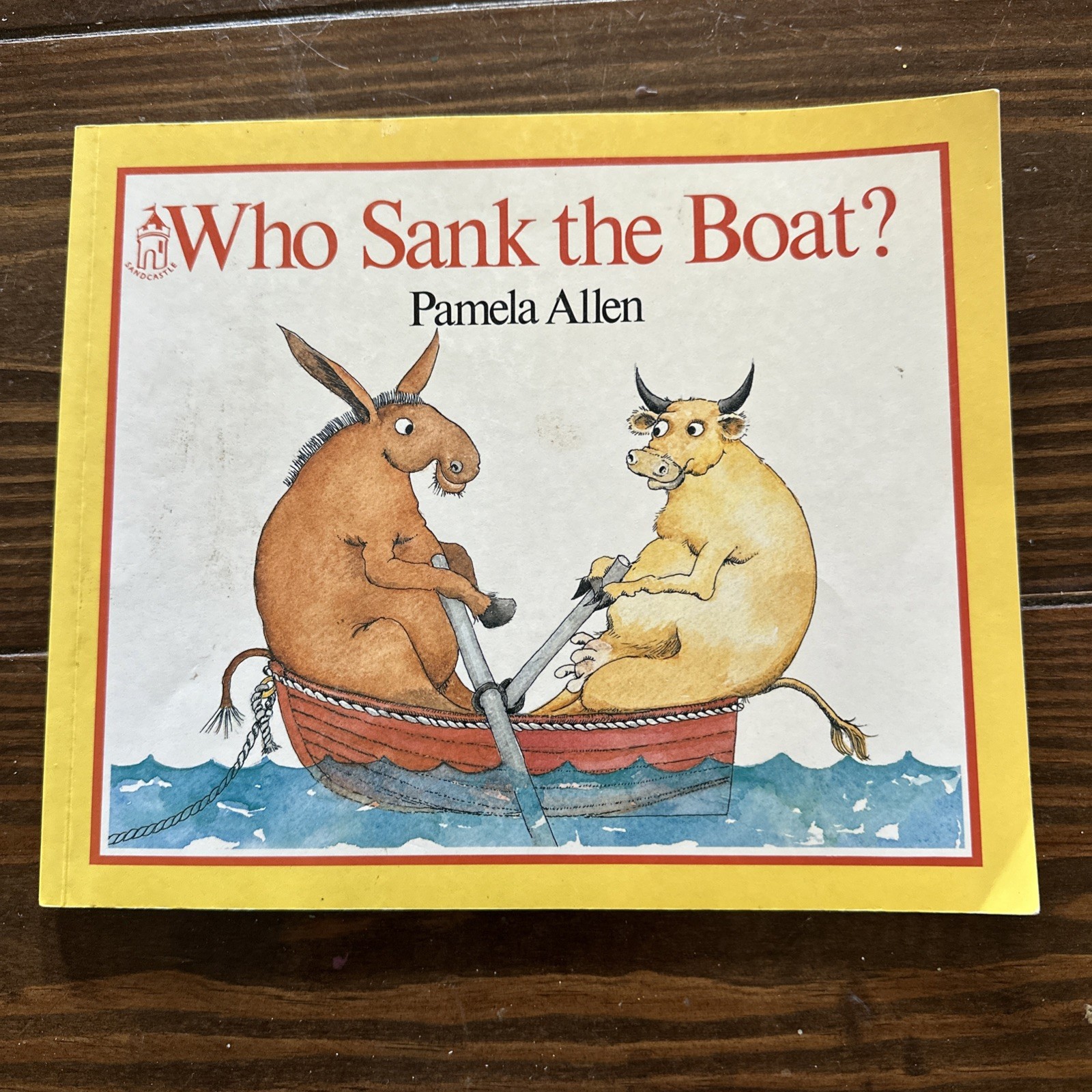 Who Sank the Boat? by Allen, Pamela