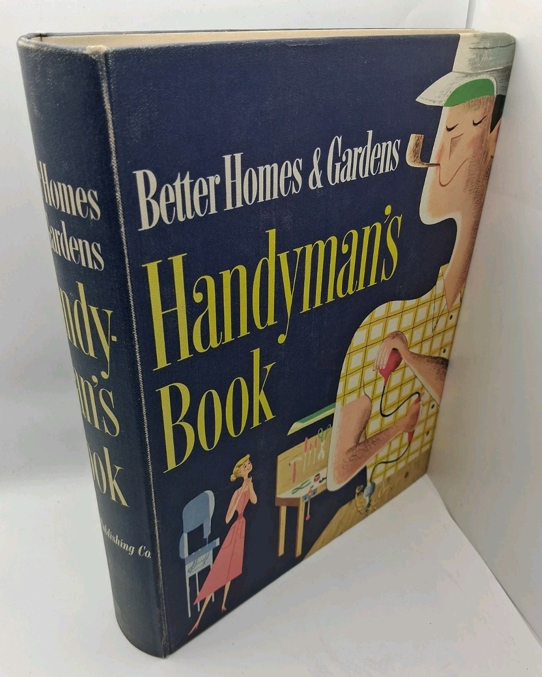 Vintage 1957 Better Homes and Gardens Handyman’s Book, 5th Printing VG